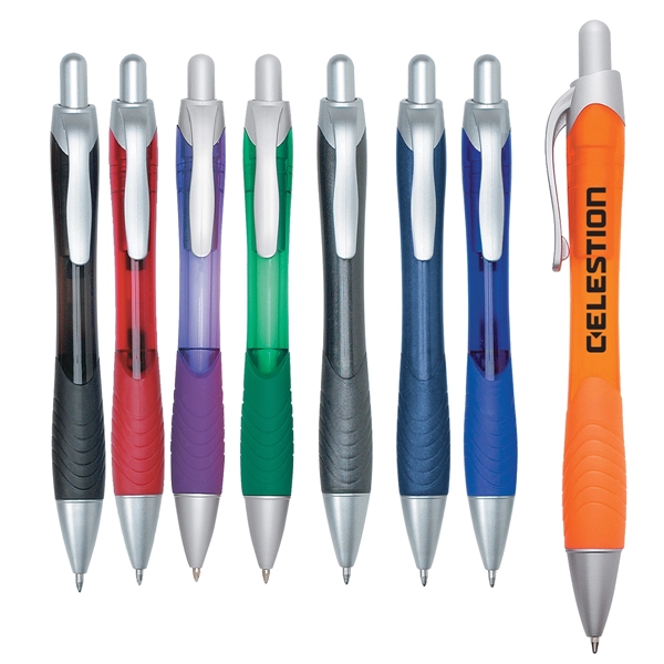 Gel Pen with Rubber Grip