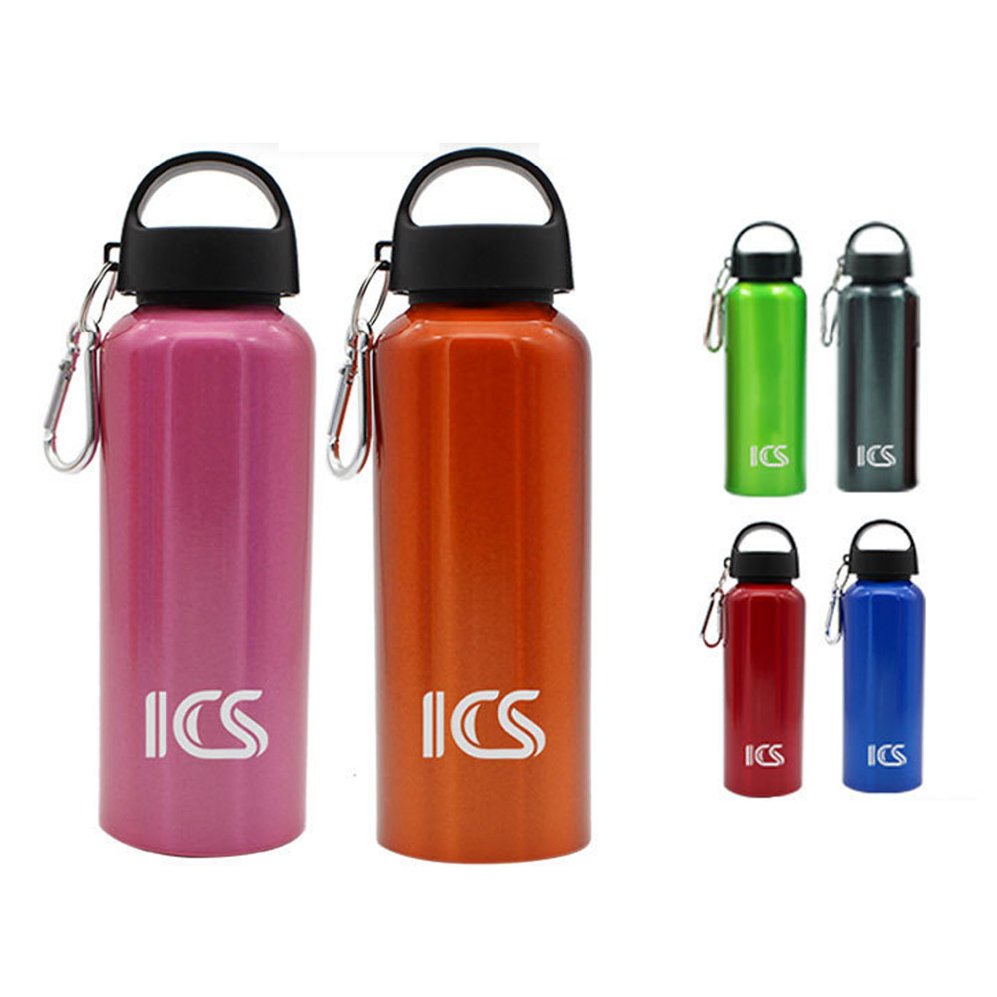 Aluminum Sports Water Bottle, custom water bottle with logo imprint 2