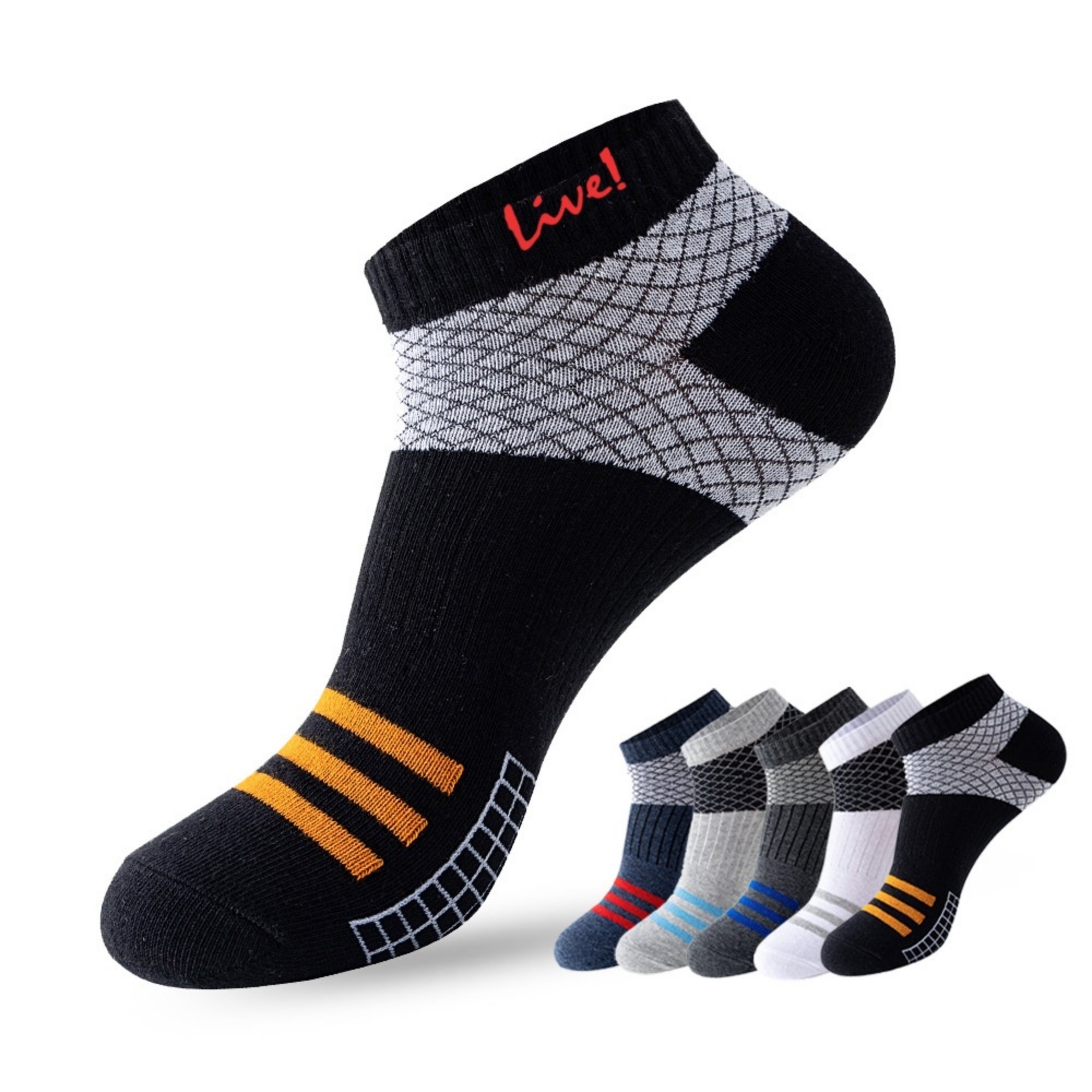 Men's Cotton Sports Socks