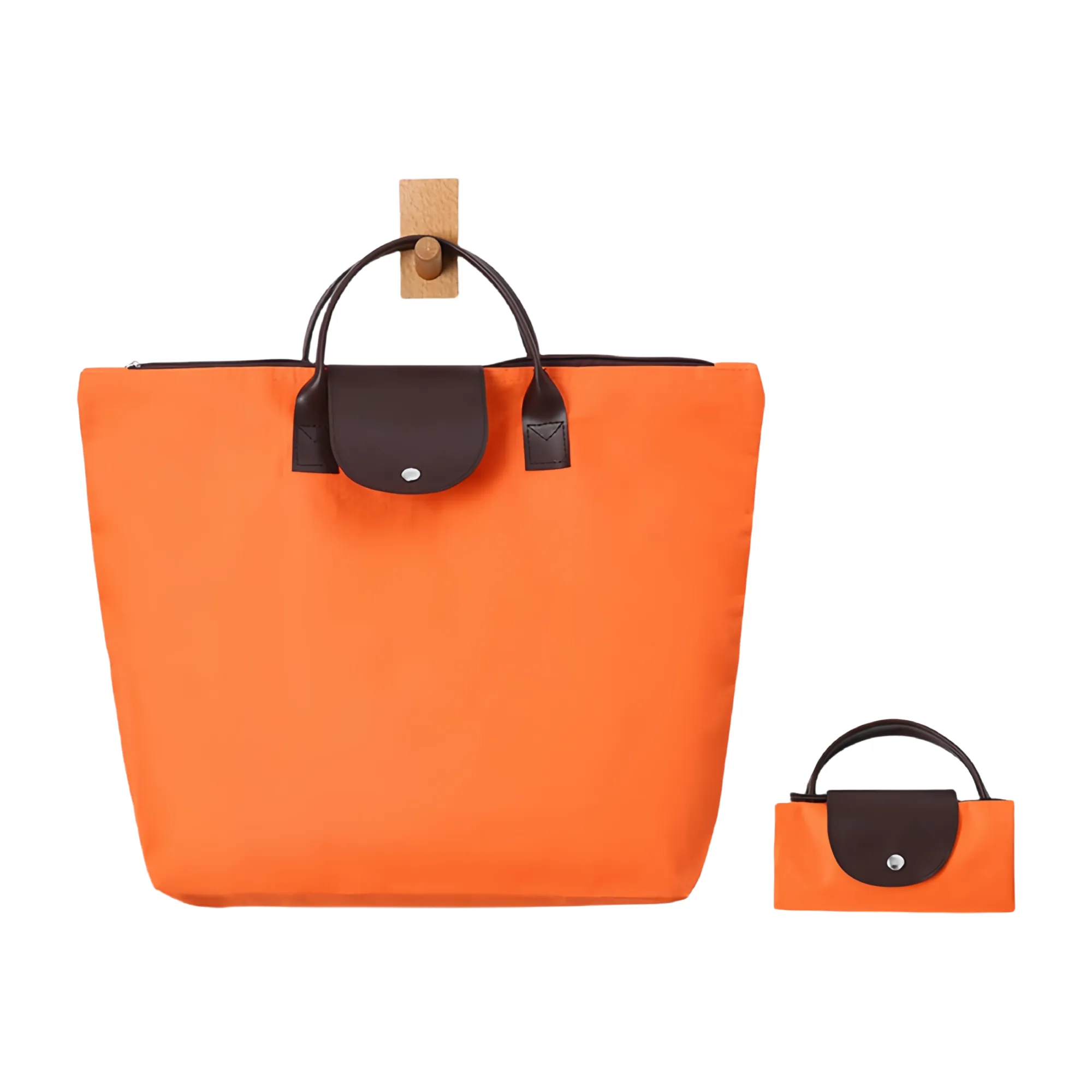 Oxford Cloth Portable Foldable Shopping Bag, custom tote bag with logo imprint 9