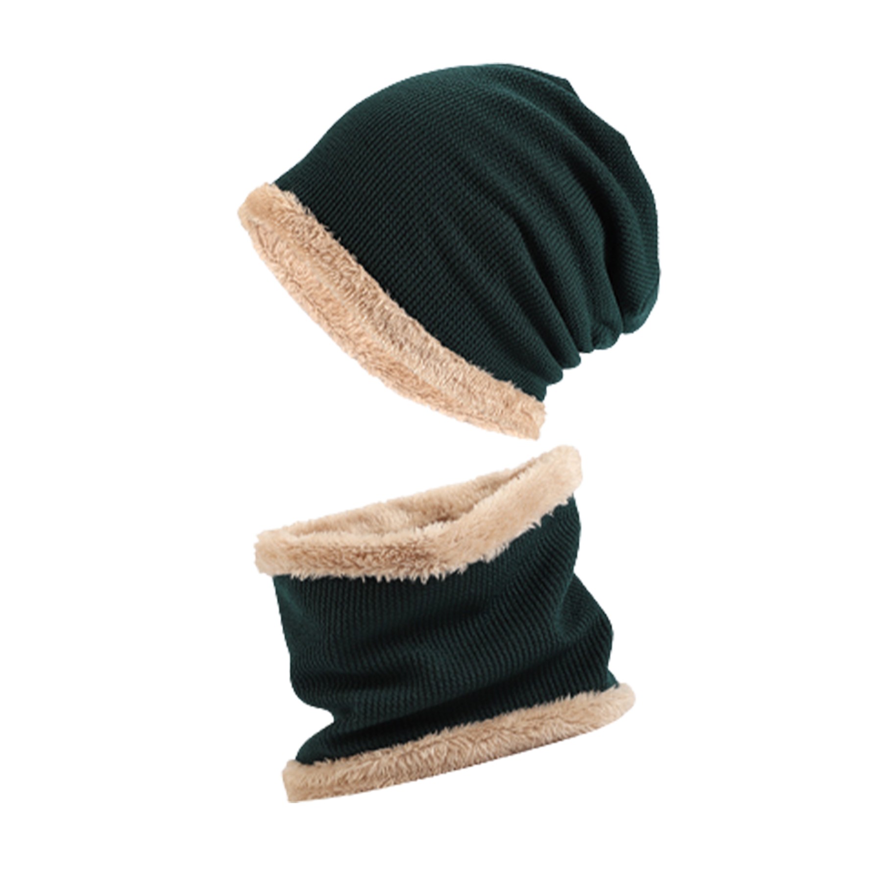 Winter Knitted Hat And Scarf Set 6