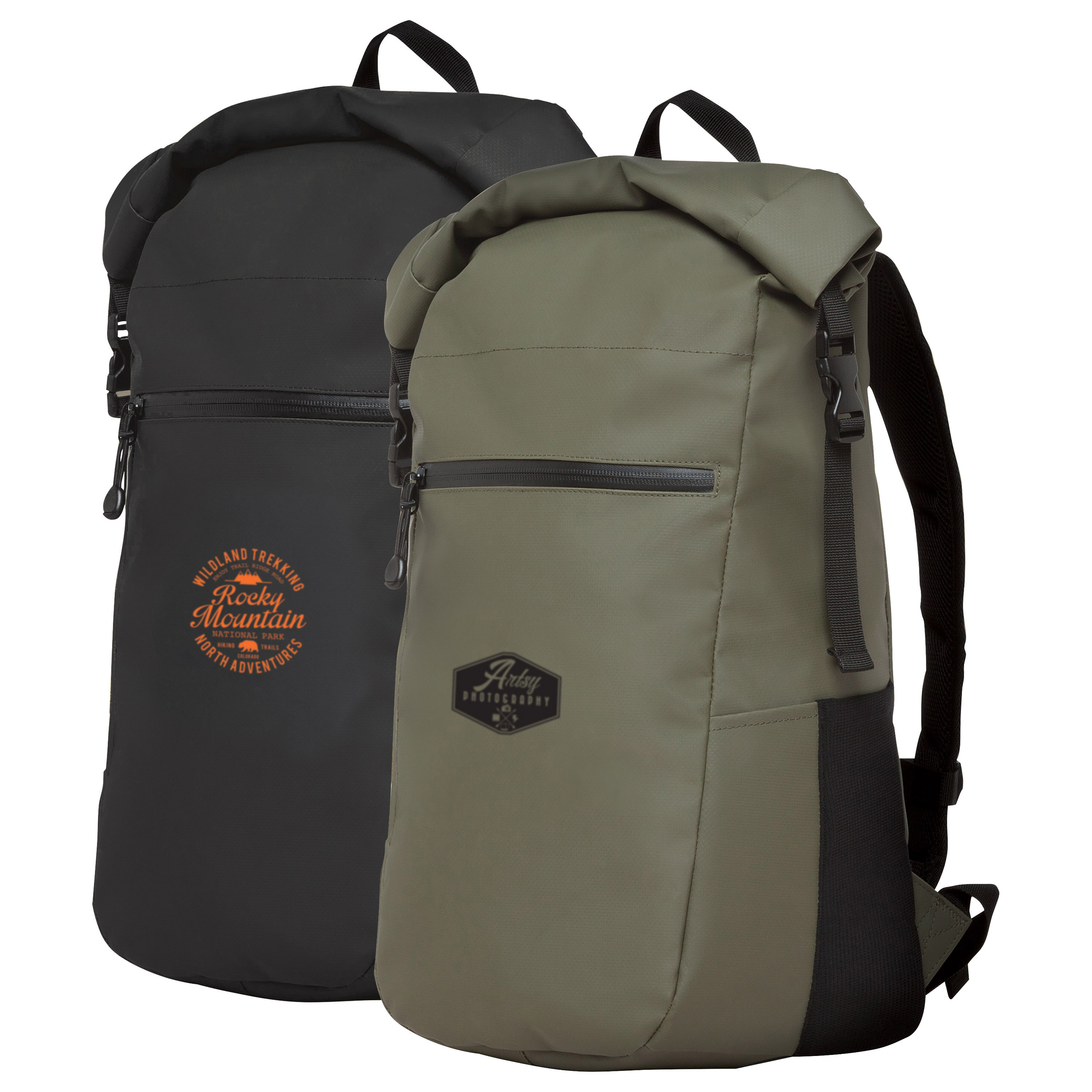 Call Of The Wild Roll-top Water Resistant 22l Backpack 38