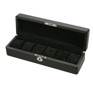 Carbon Fiber 4 Watch Case - Solid Top 2