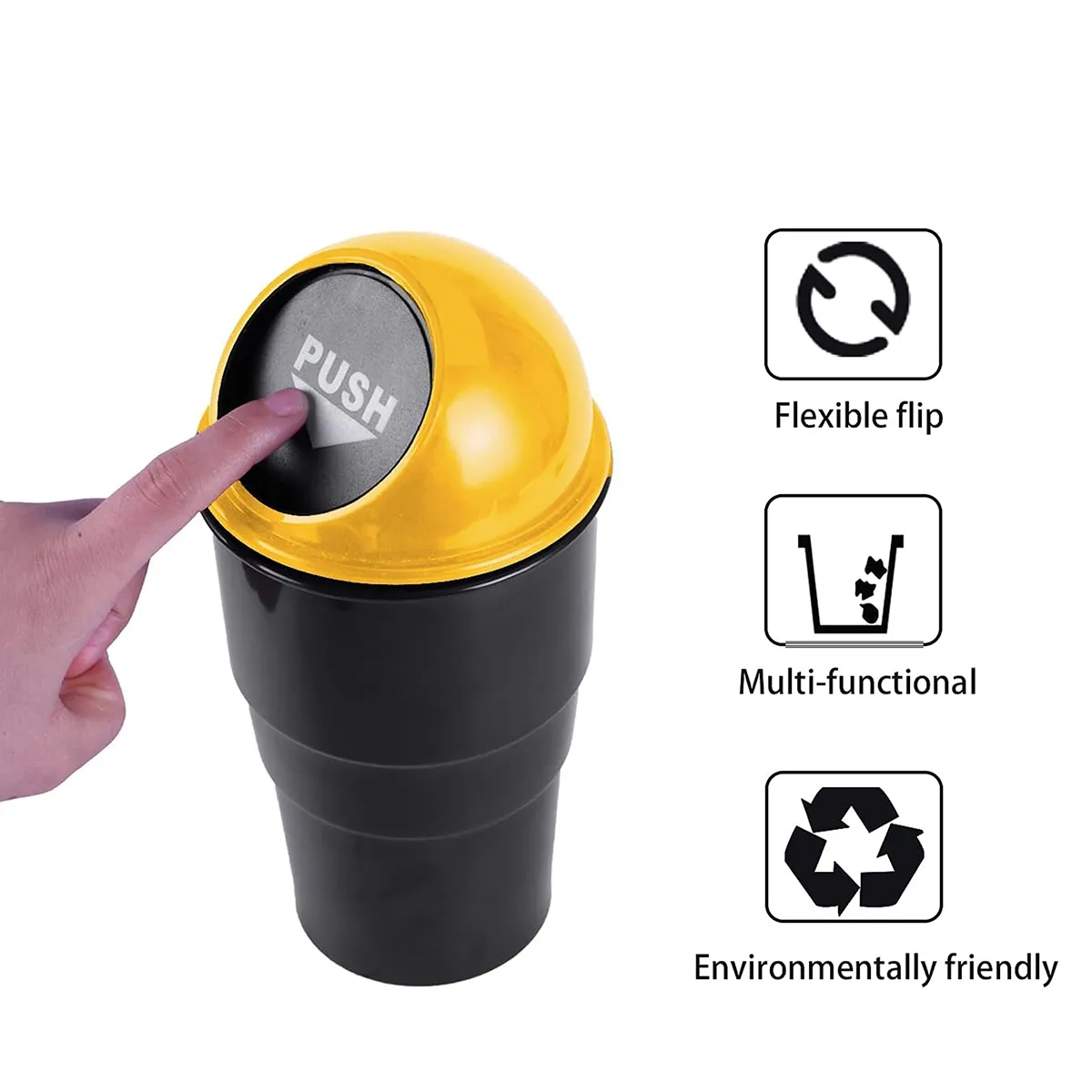 Custom Mini Car Trash Automotive Garbage Cans 4