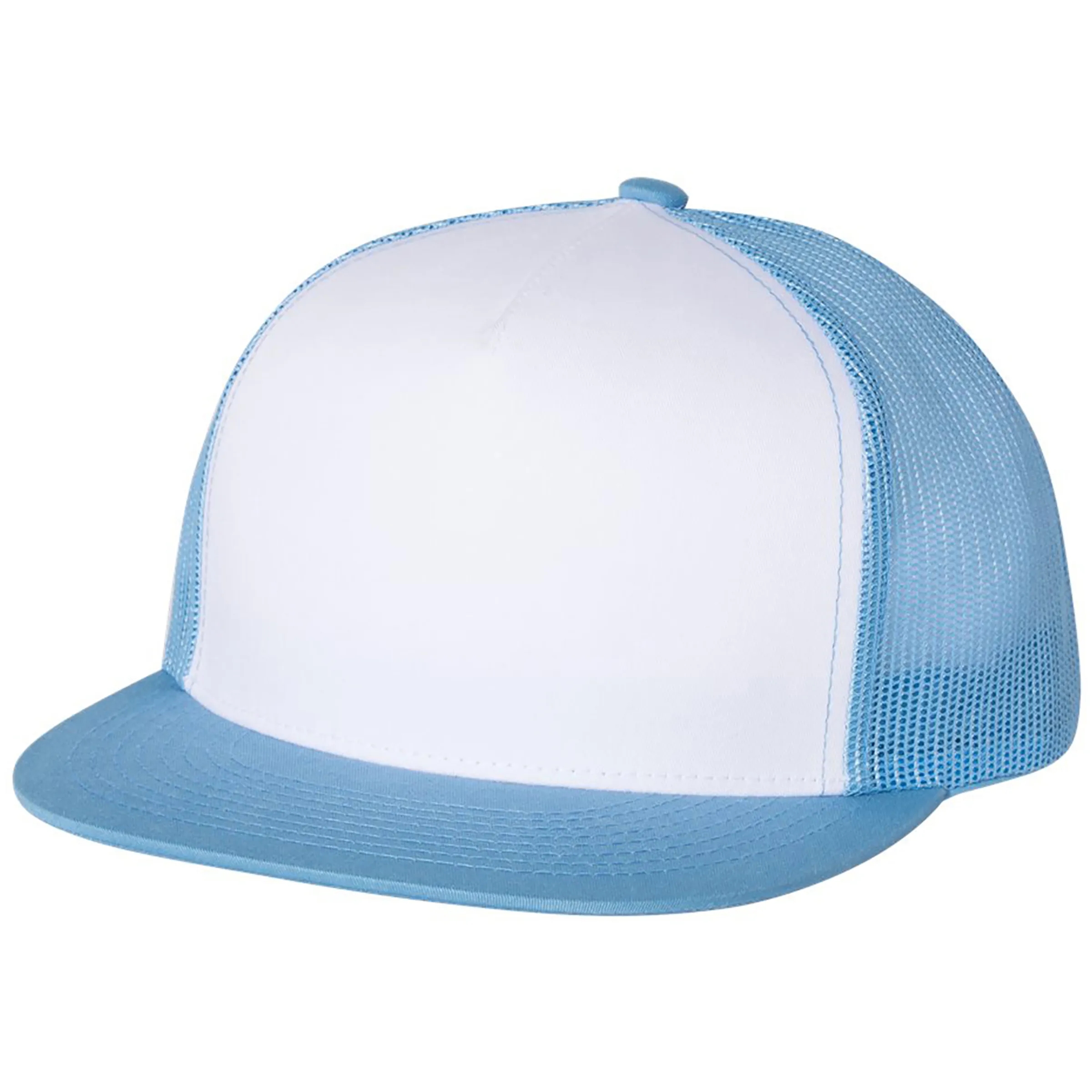 YUPOONG-CLASSIC FLAT BILL TRUCKER CAP 46