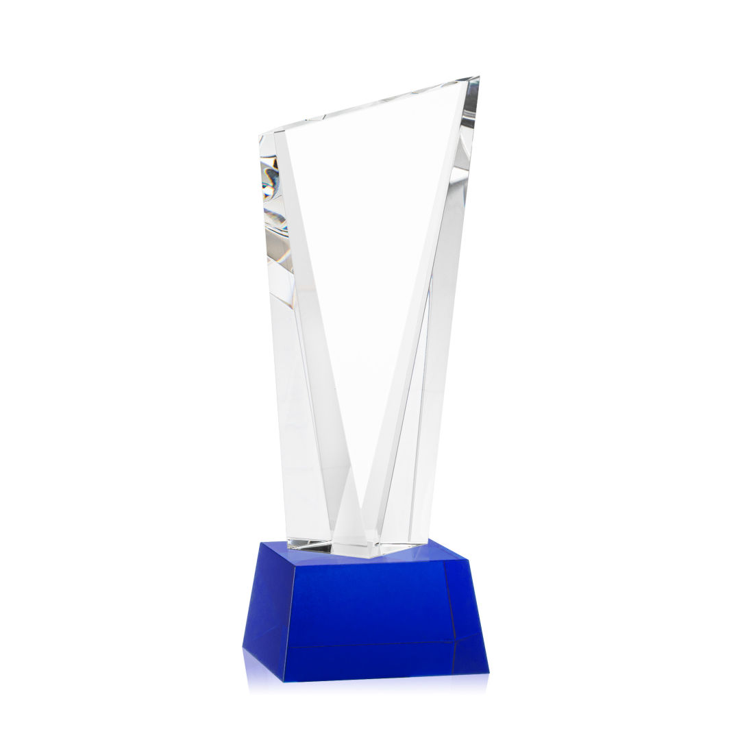 Plymouth VividPrint™ Award on Robson Base - Blue 12