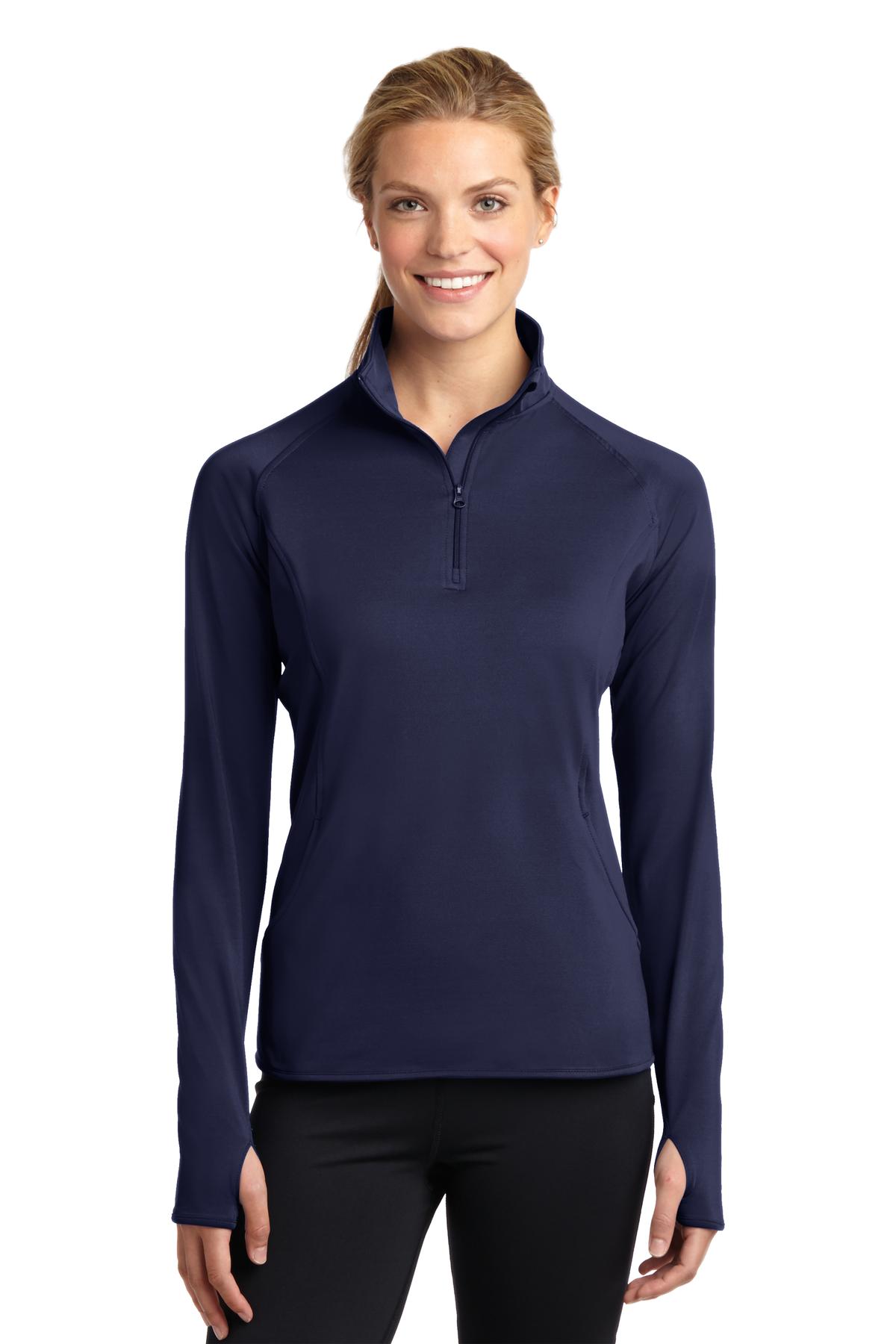 Sport-Tek® Women's Sport-Wick Stretch 1/4-Zip Pullover 94