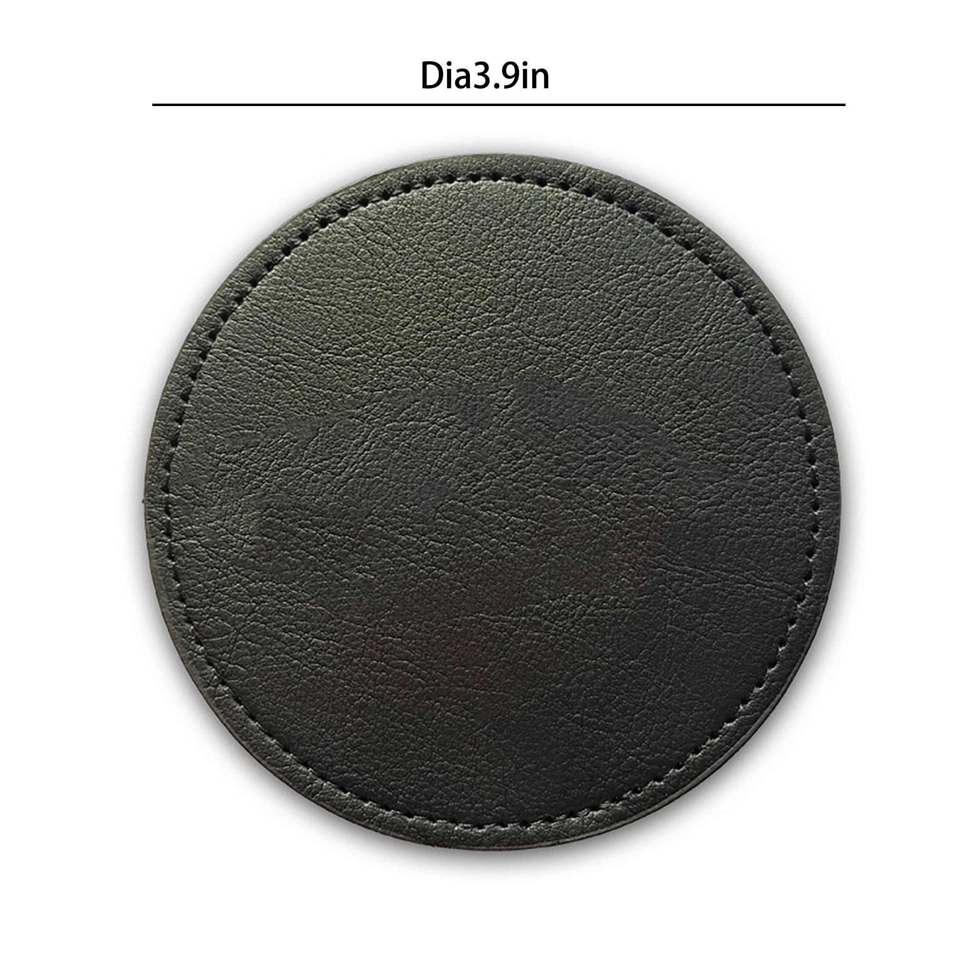 Durable PU Material Coaster with Heat and Liquid Resistance 4
