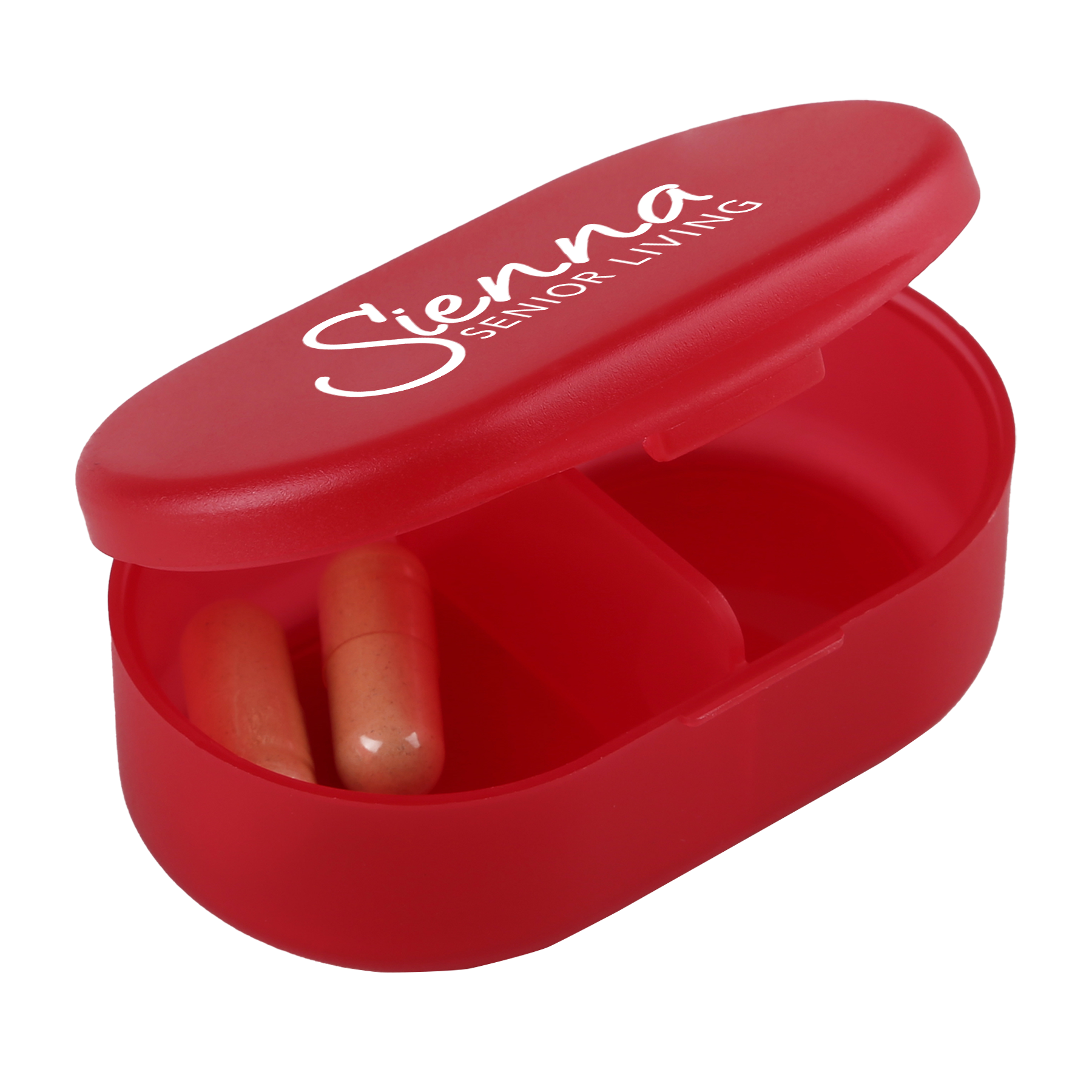 Dual Compartment Pill Box 16