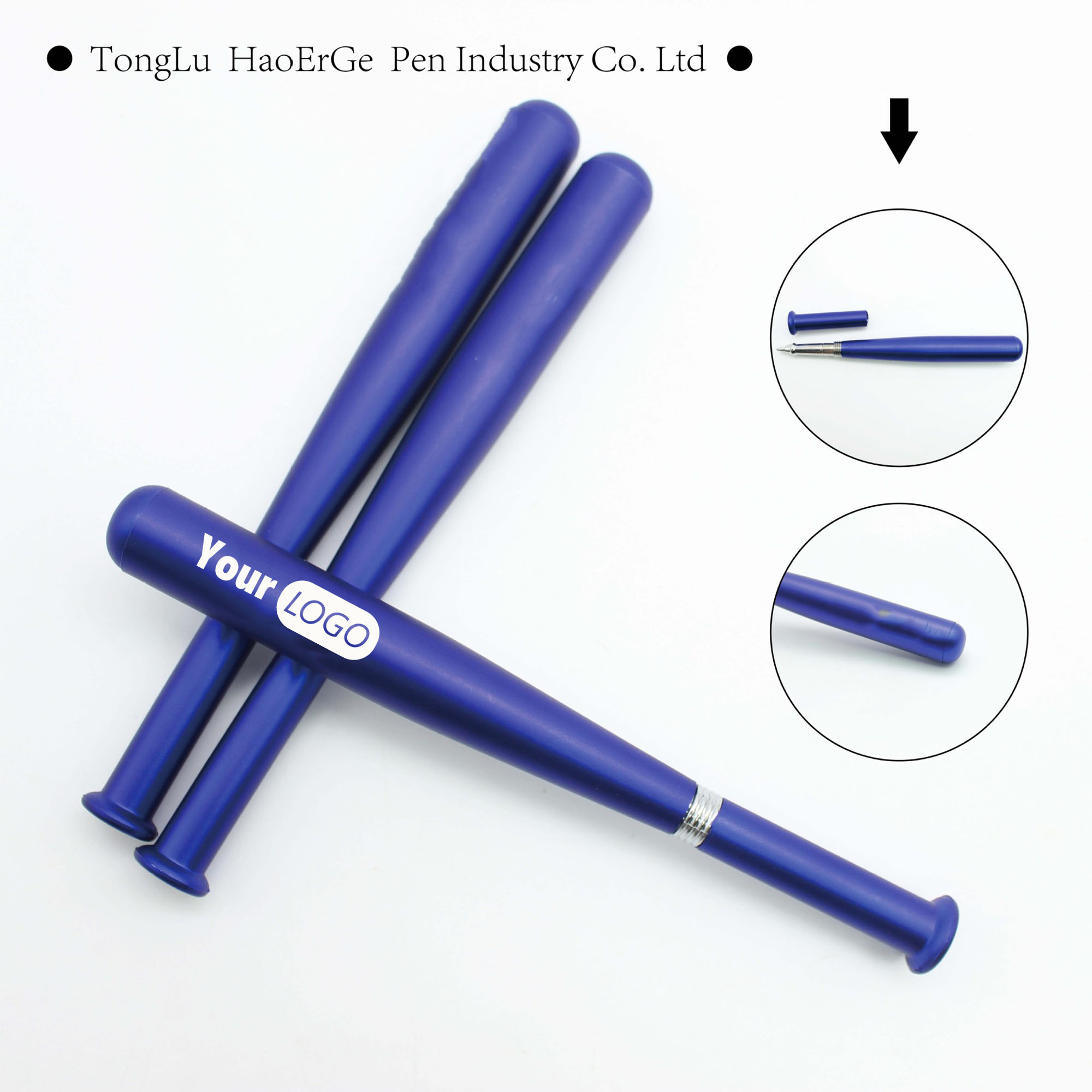 Baseball Bat Shaped Ballpoint Pen 3