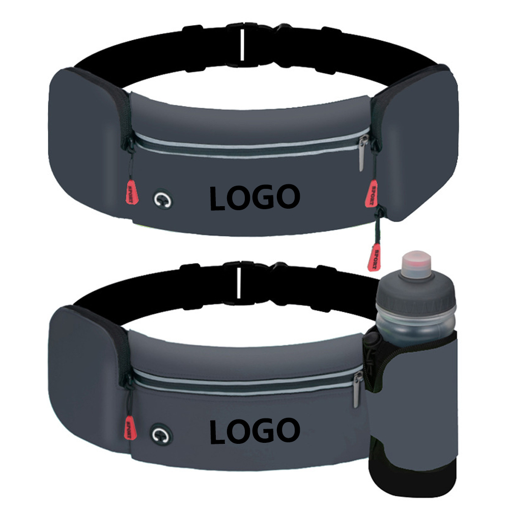 Multifunctional sports waist bag that can carry a water bottle 2