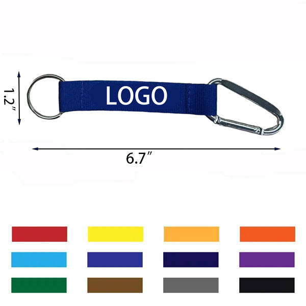 Lightweight Lanyard With Keychain Carabiner 1