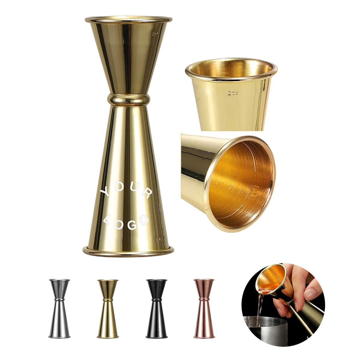 Cocktail Shot Measure with Markings 3