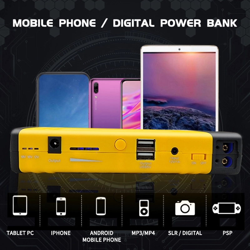 16800mAh Portable Car Jump Starter Battery Pack 7
