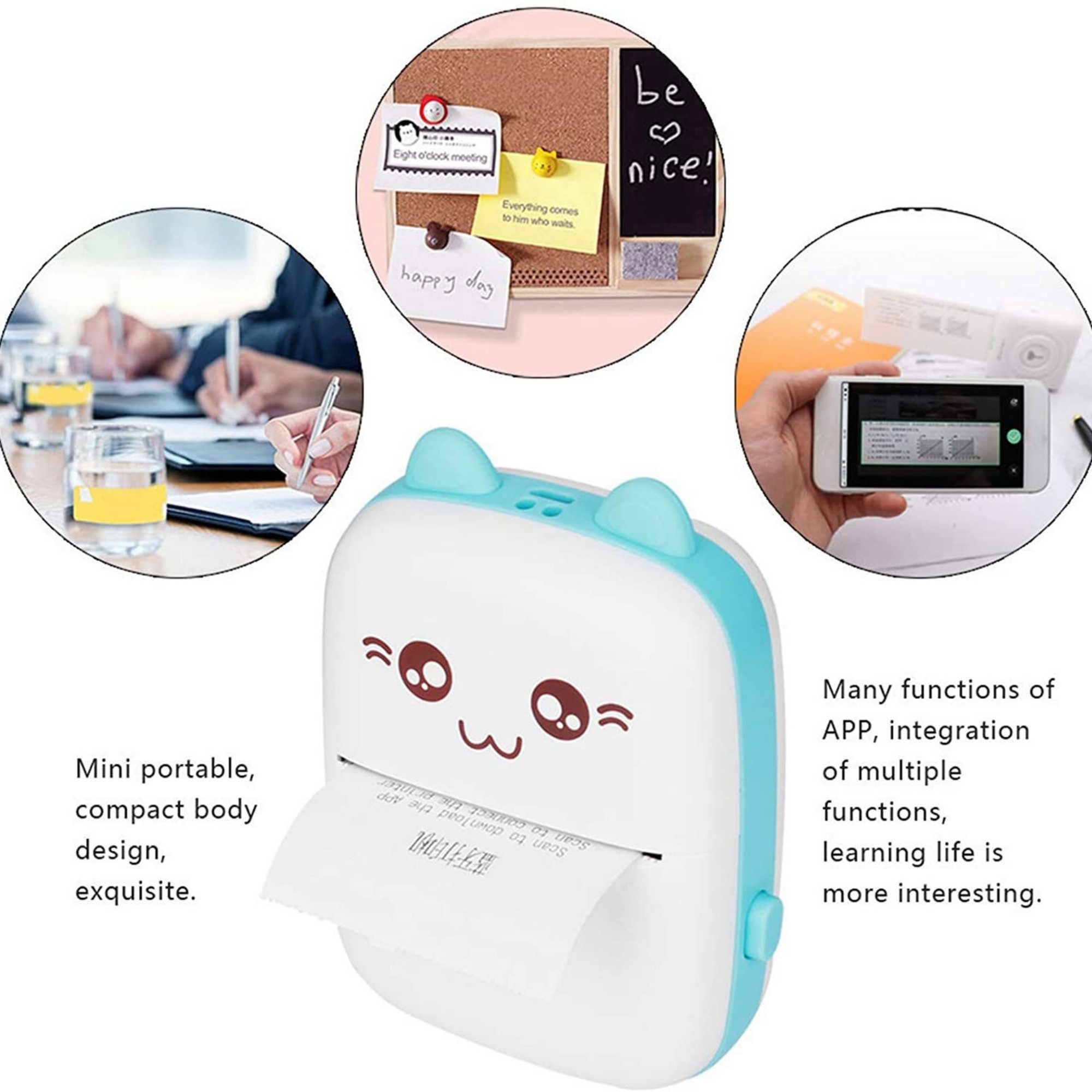Mini Bluetooth Thermal Printer 9