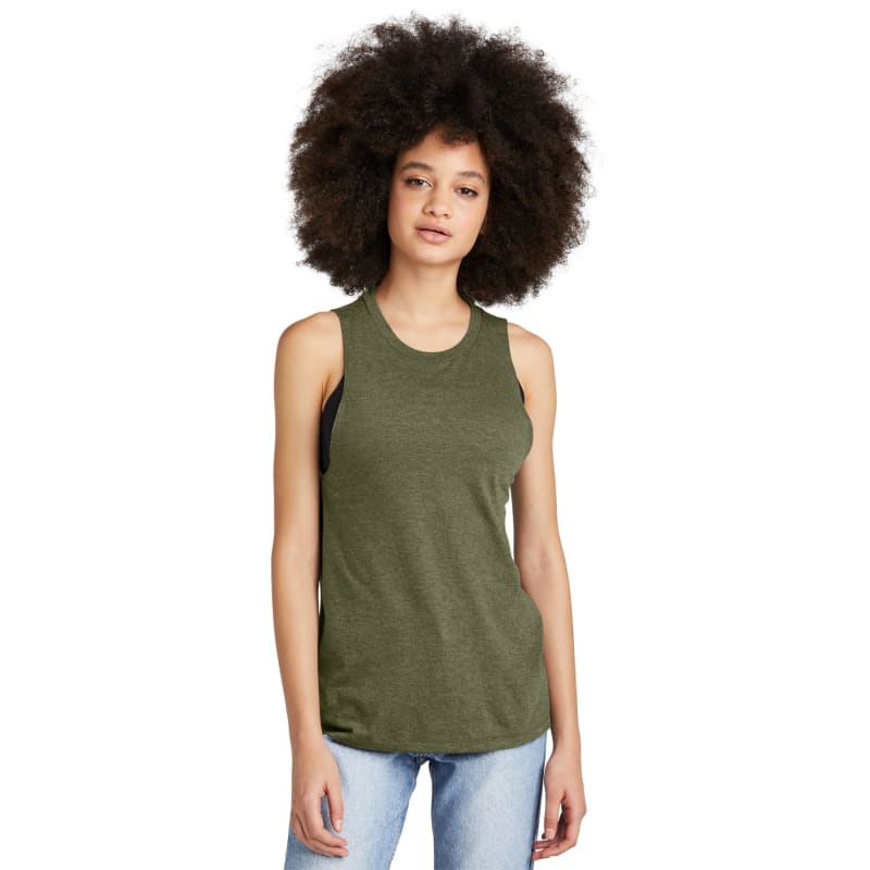 District Women's Perfect Tri Muscle Tank 13