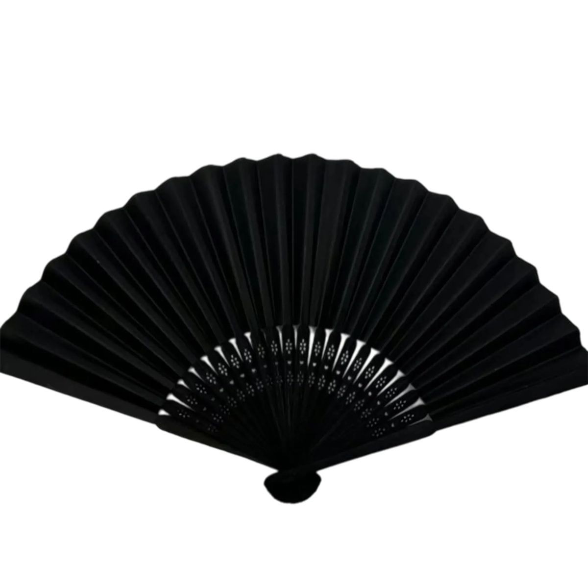 14.96 Inch Paper Fan with Bamboo Frame Lightweight Design 17