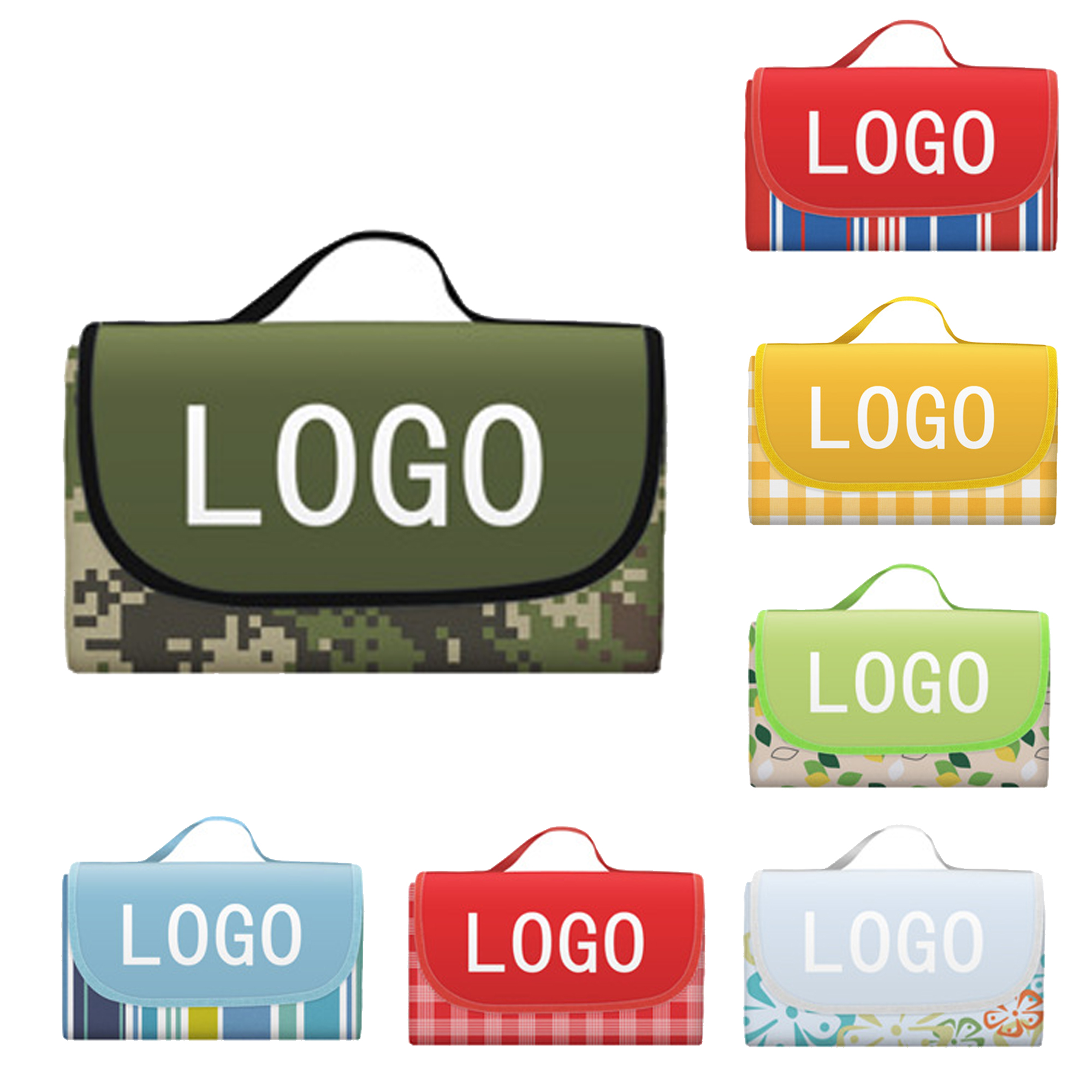 Full Color Outdoor Picnic Blanket MOQ50 3