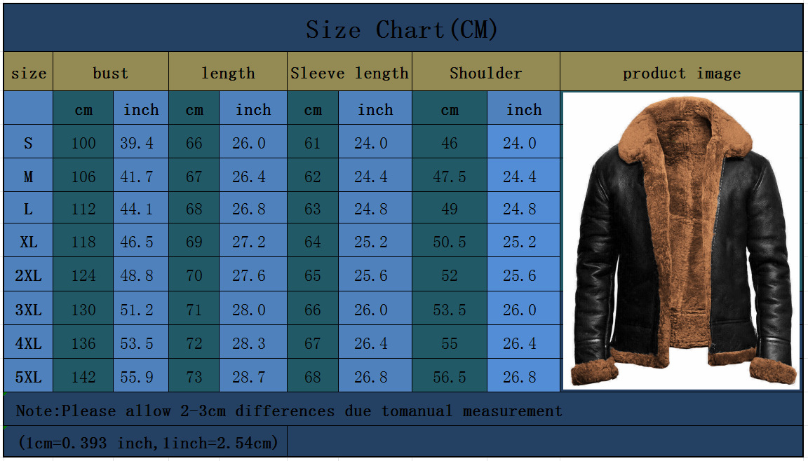 Men's Polyester Lining Thickened Warm Winter Jacket 3