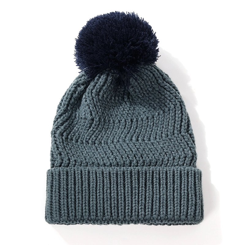 Custom Beanie Hats Winter Knitted Caps Unisex 3