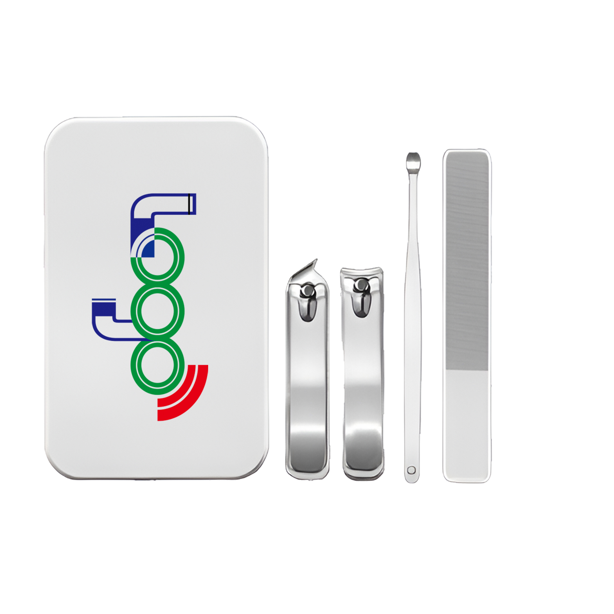 MOQ 50 Professional Stainless Steel Nail Clippers Set 3