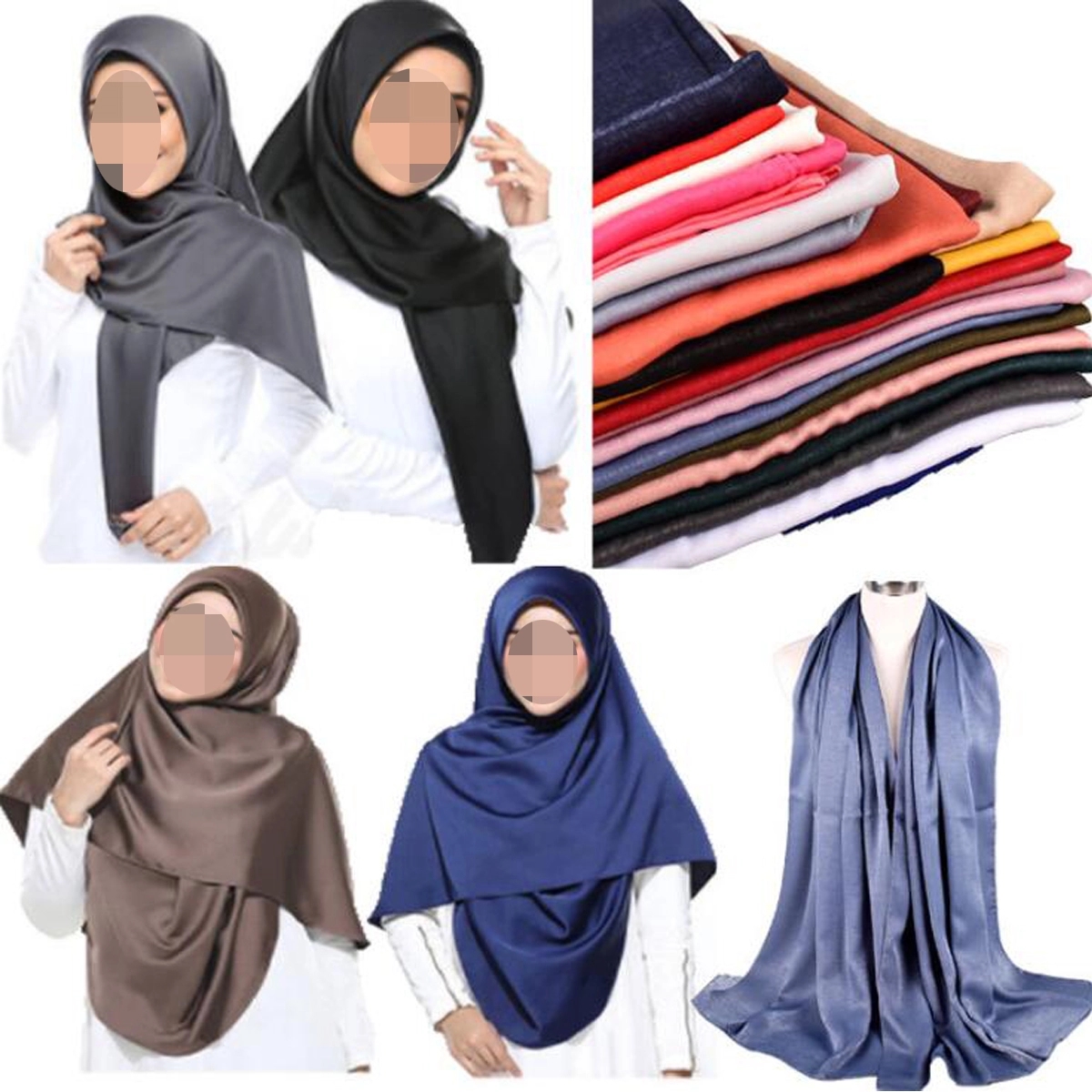 Large Head Scarf 2