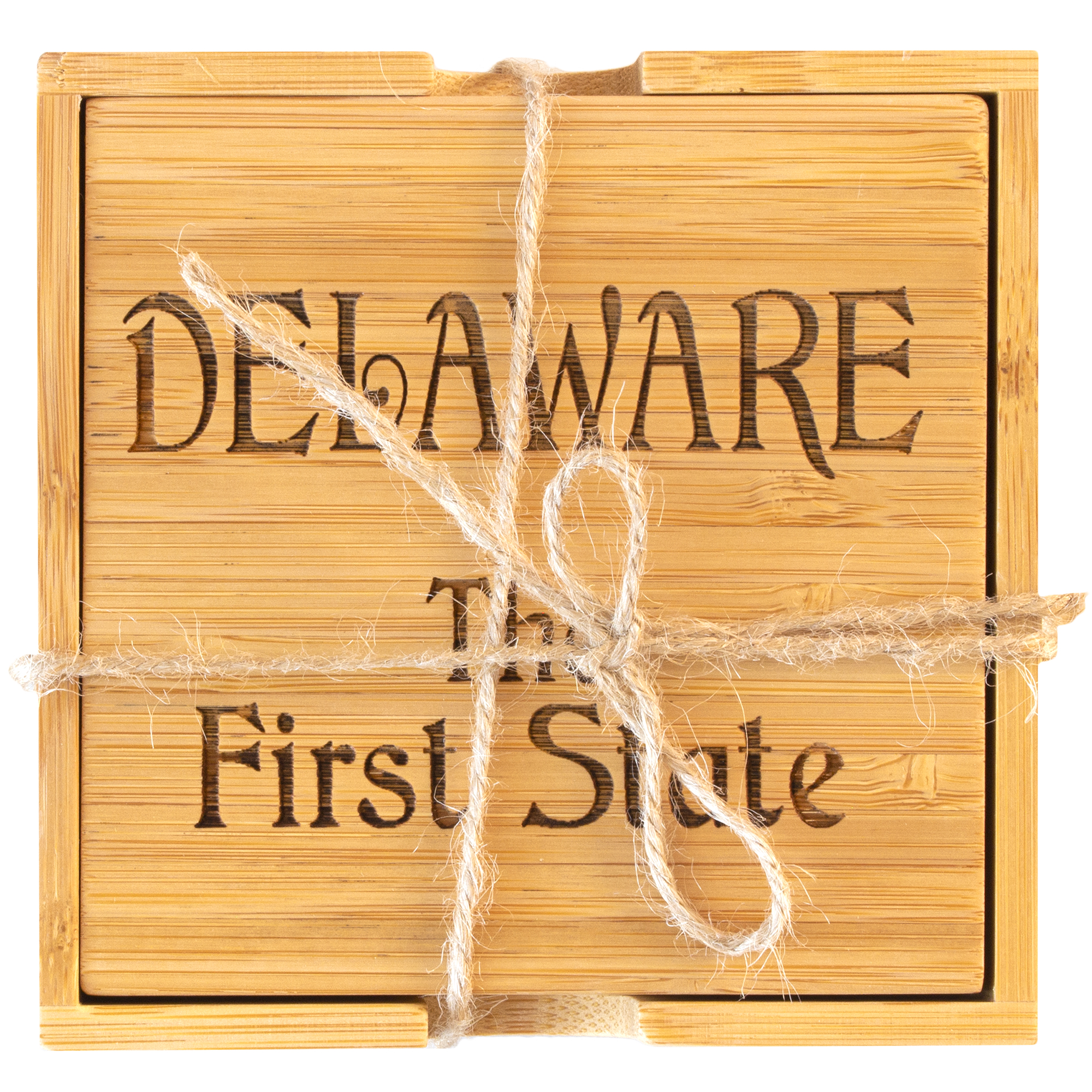 Delaware Puzzle Coaster Set 8