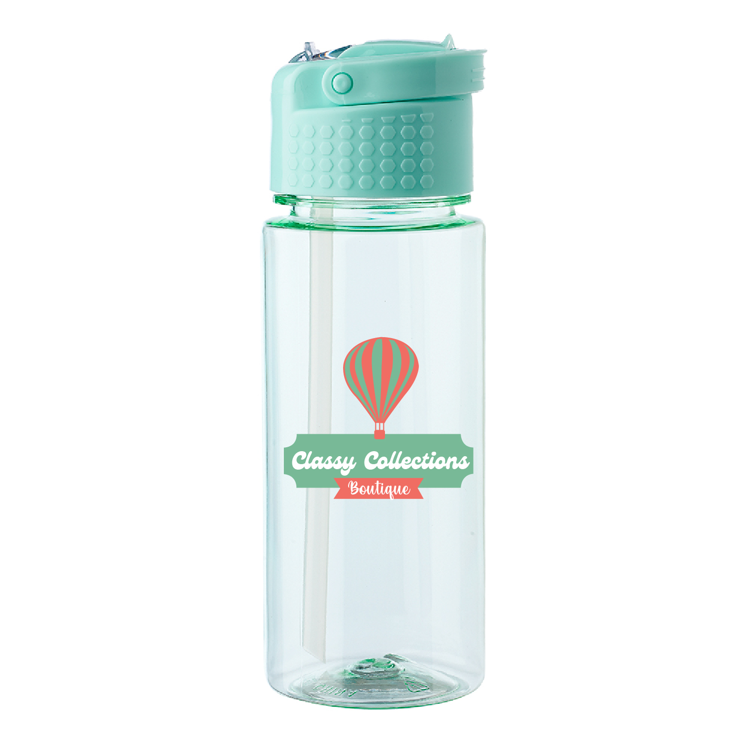 18 oz. Bonny Plastic Water Bottle (Full Color Imprint) 2