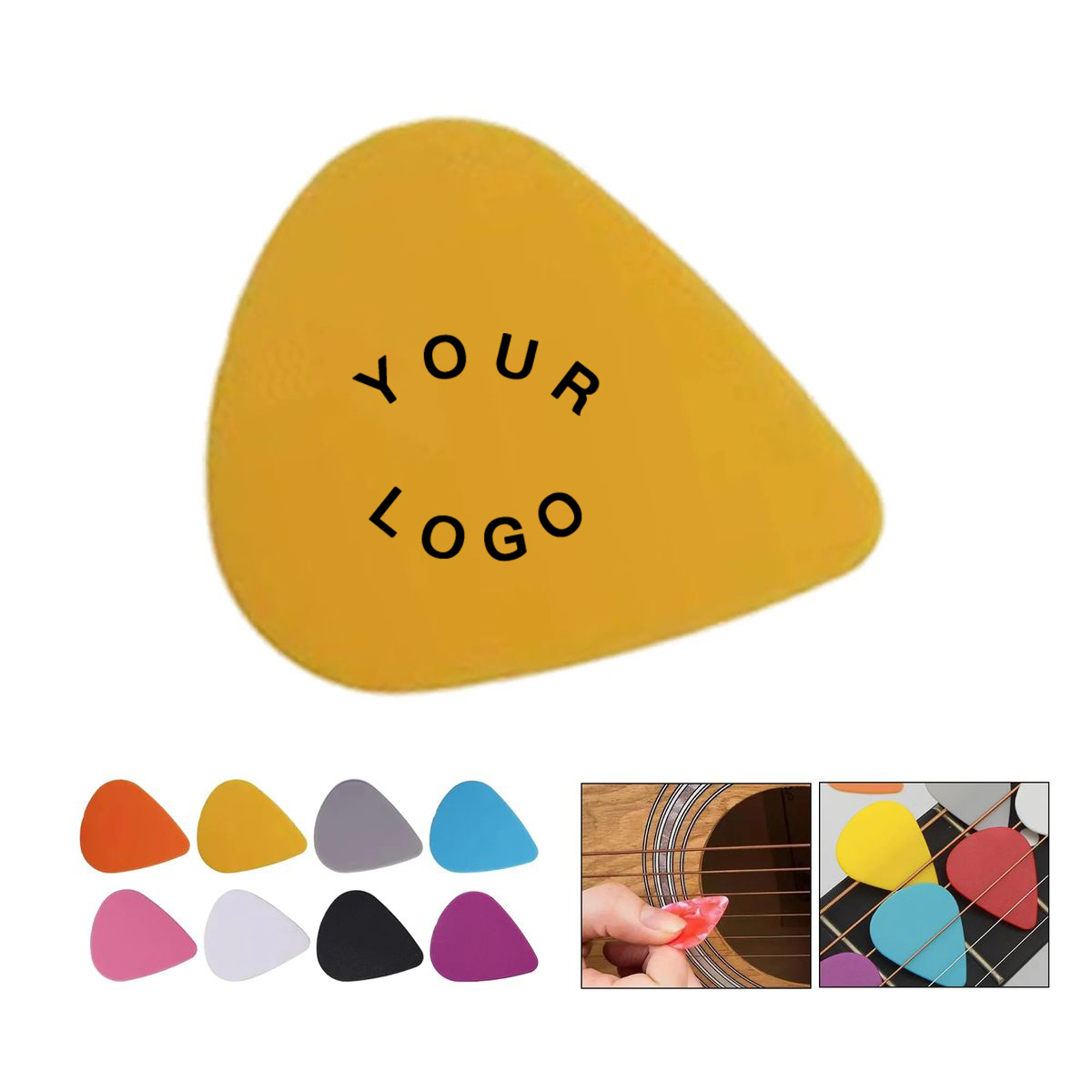 High Quality ABS Picks for Electric and Acoustic Guitars 3