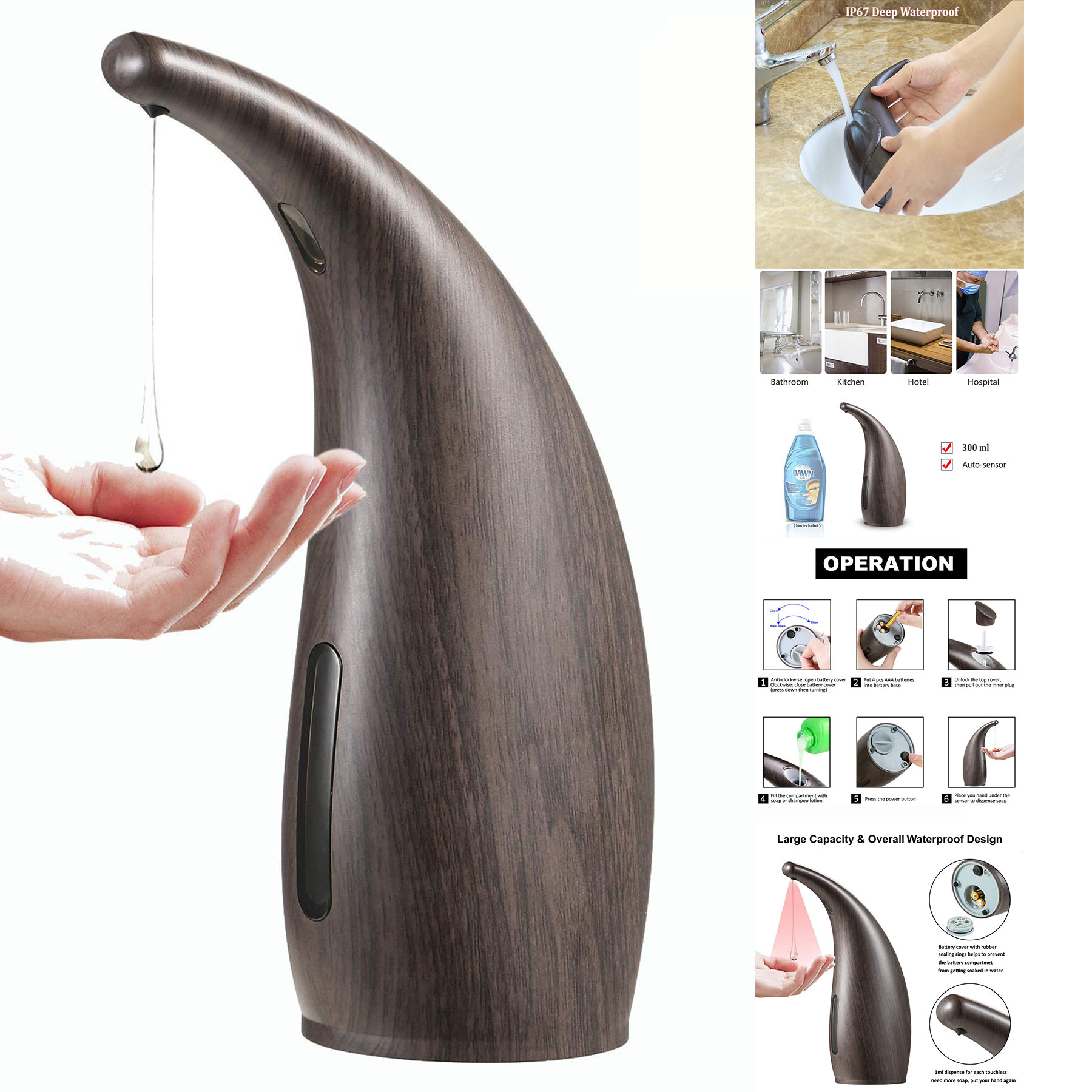 Touchless Automatic Soap Dispenser 2