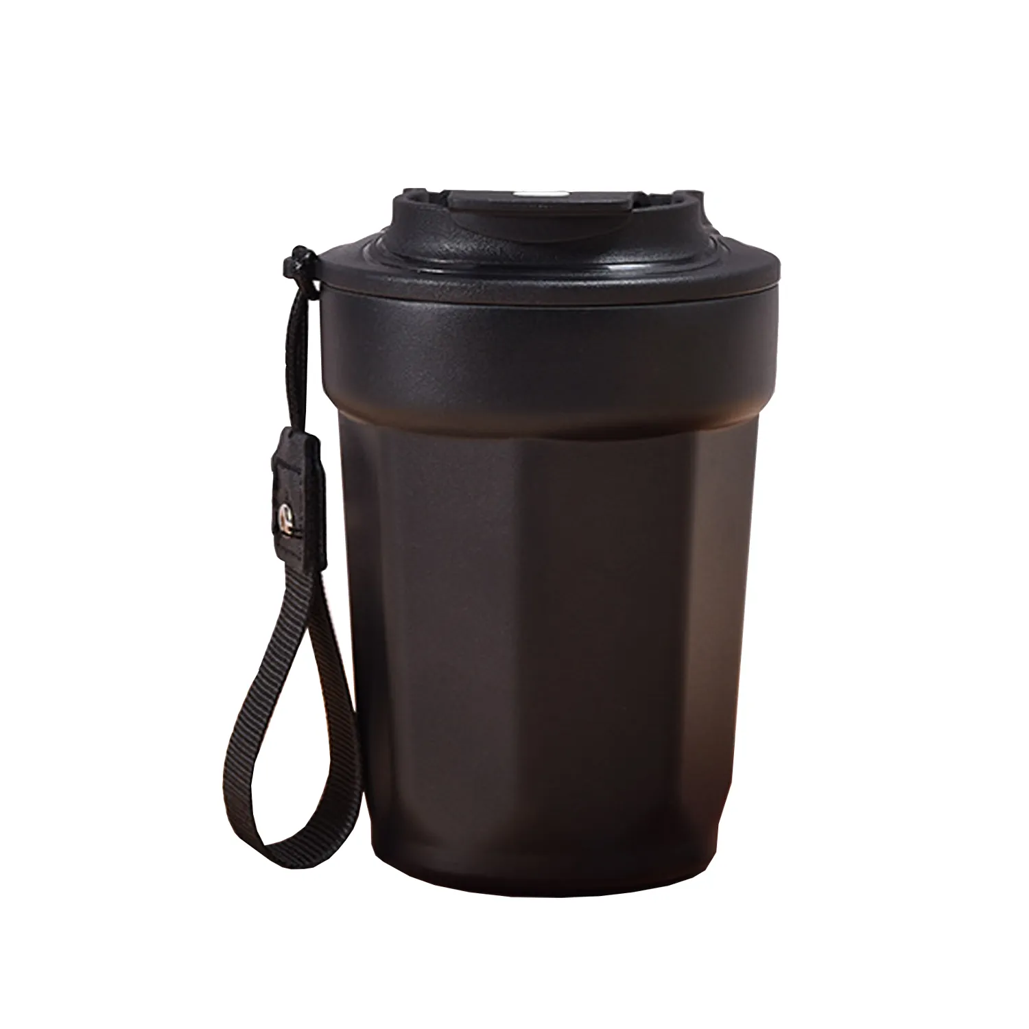 Portable Stainless Steel Octagonal Coffee Cup 6