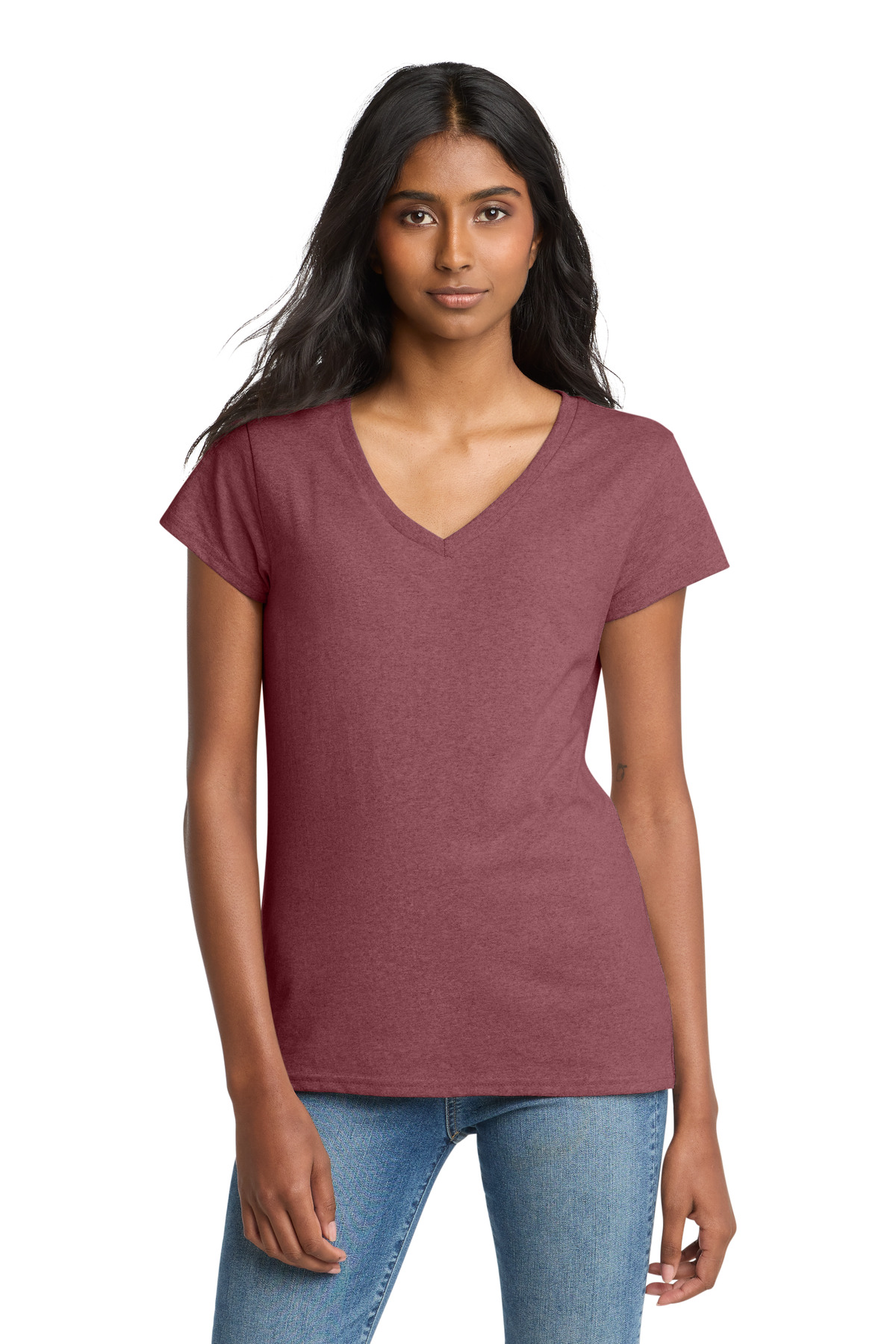 District Women's Re-Tee V-Neck DT8001 28