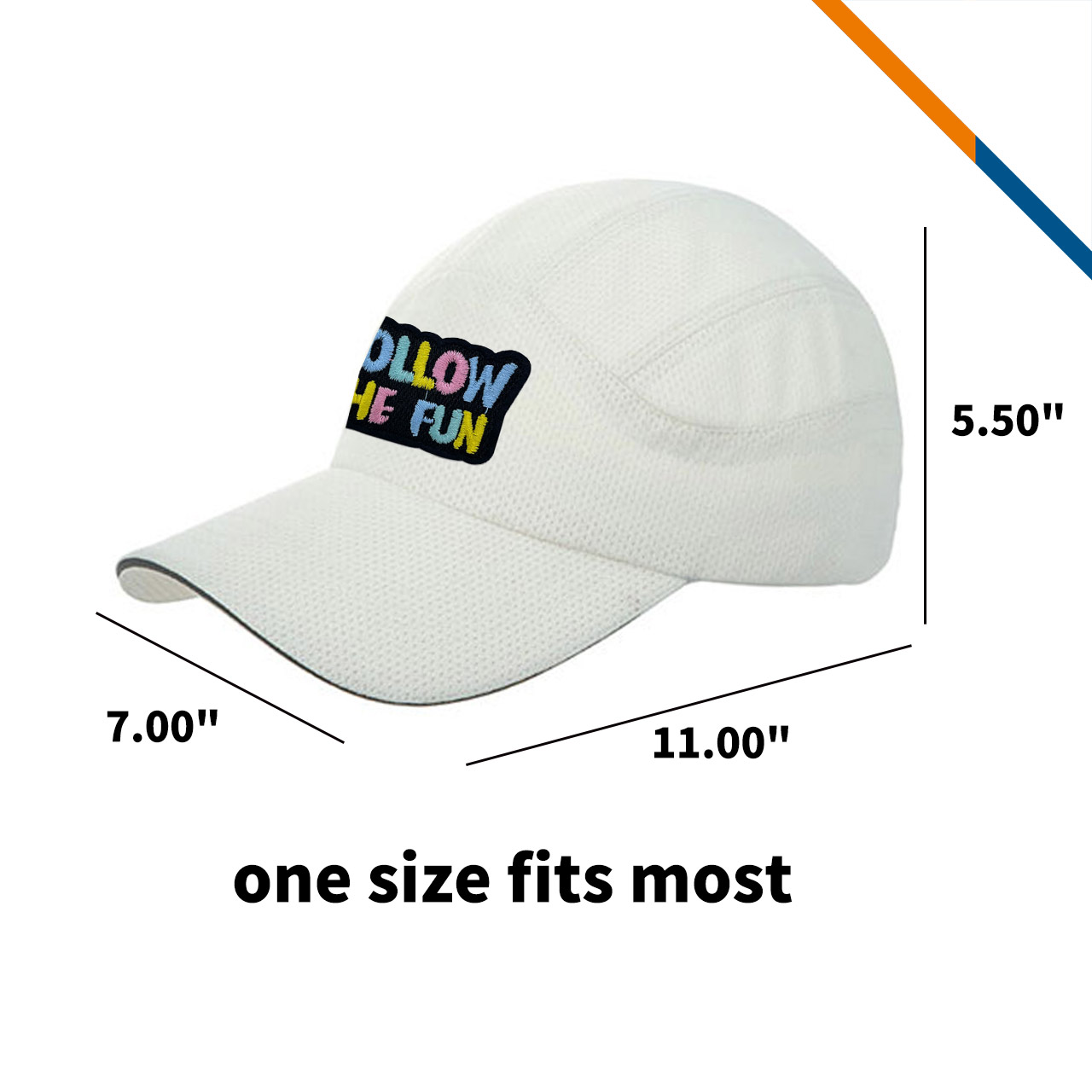 Aura Athletic Mesh Running Performance Cap 8