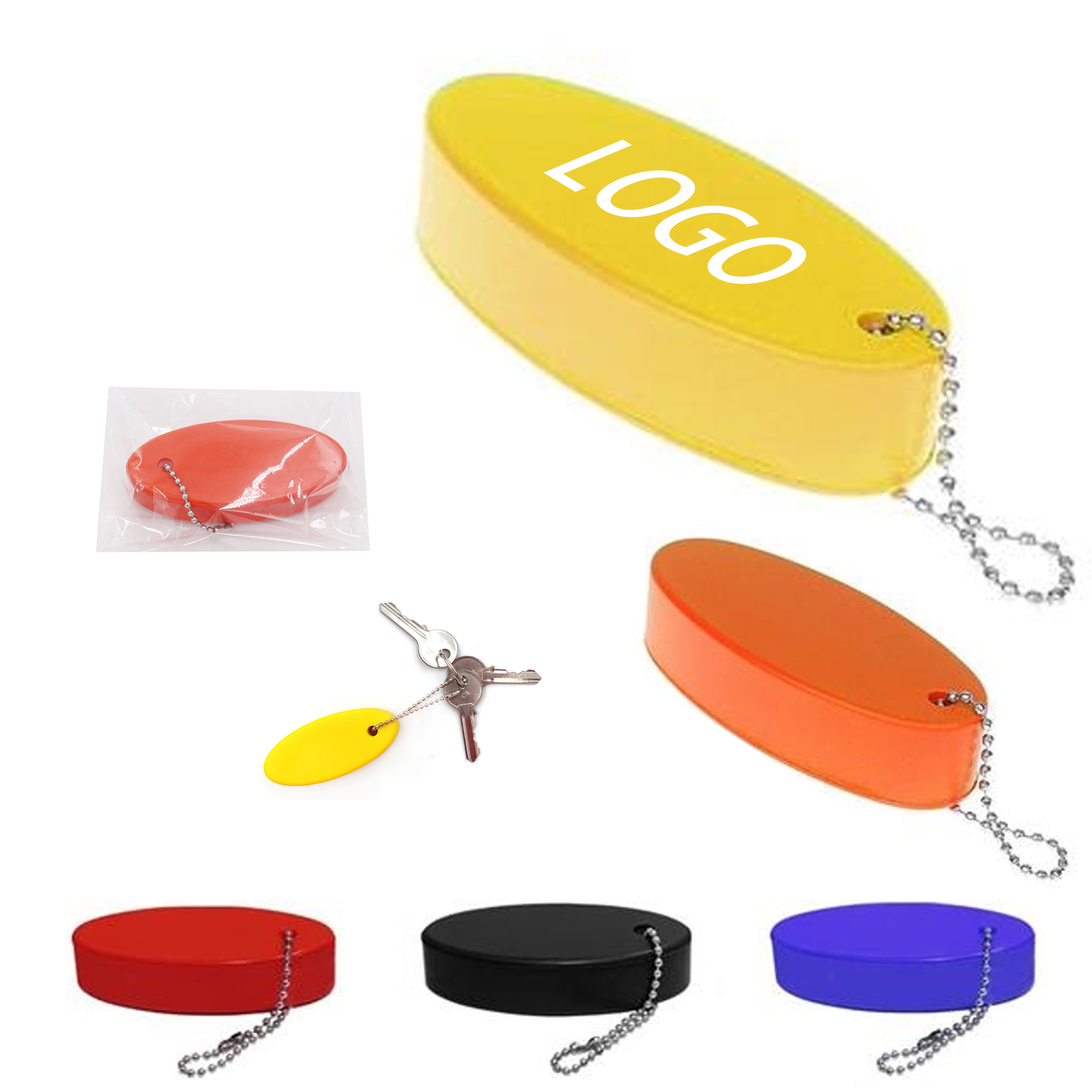 Floating Foam Keychain MOQ 100pcs 2