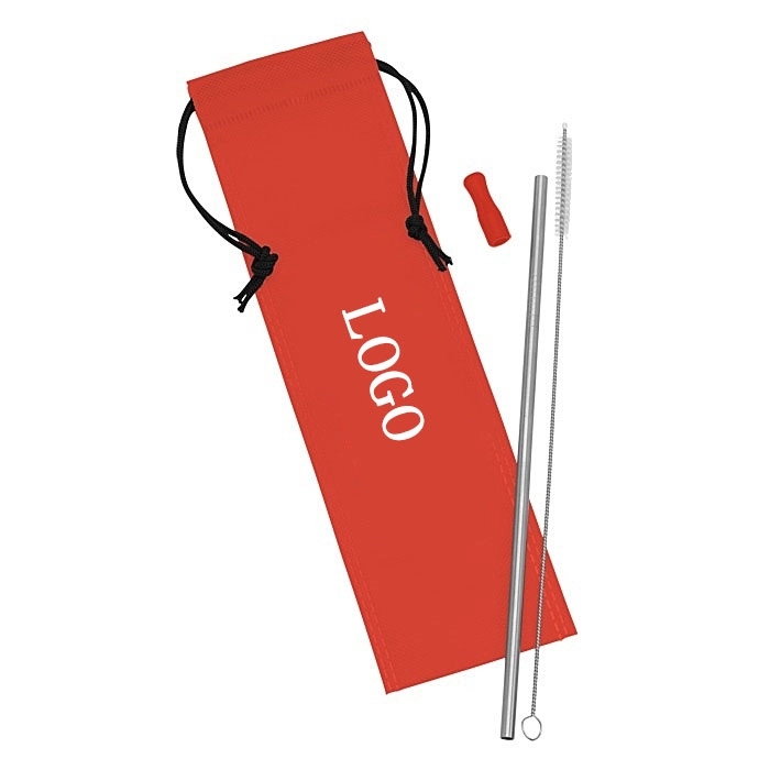 Stainless Steel Straw Set 6