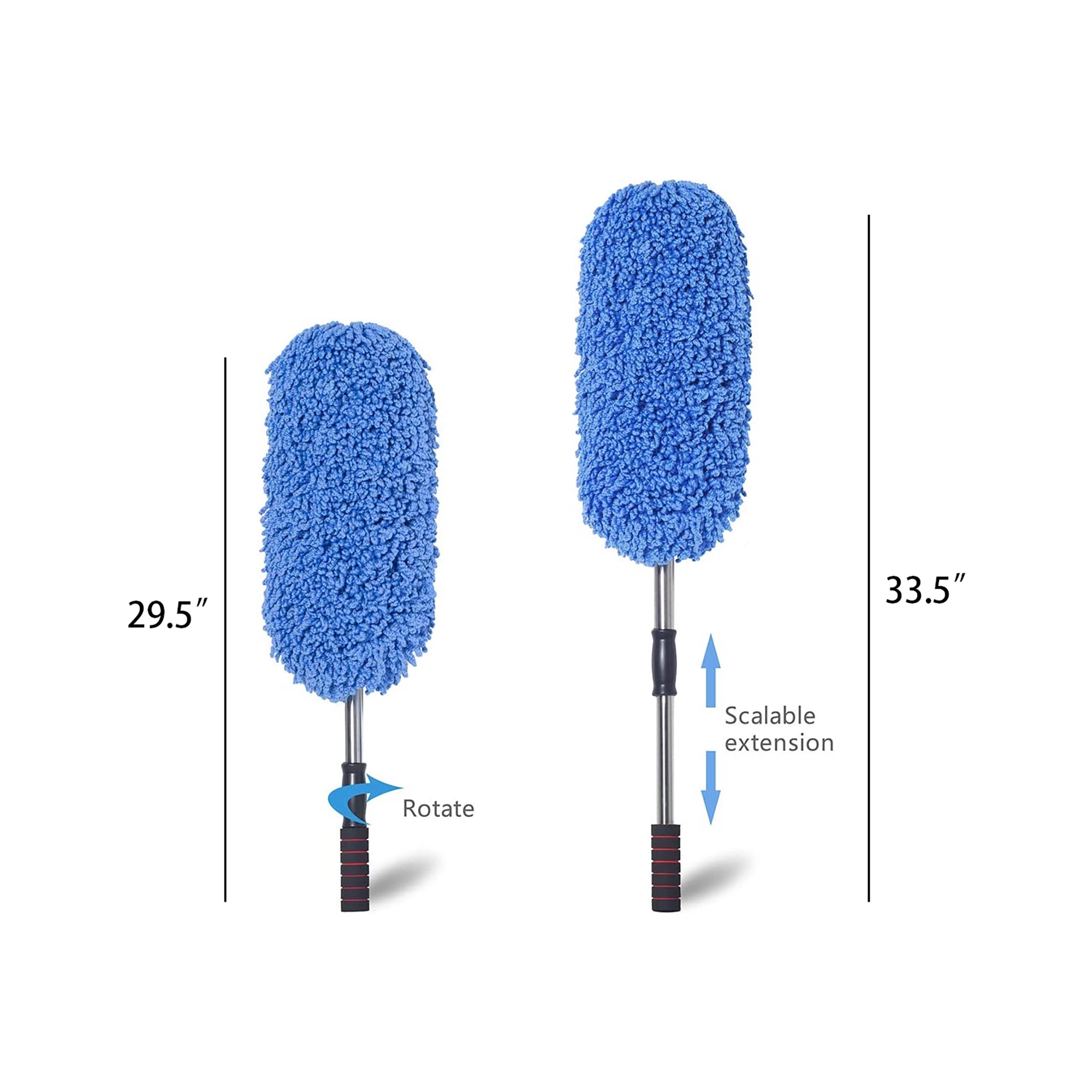 Microfiber Extendable Exterior Car Duster 2