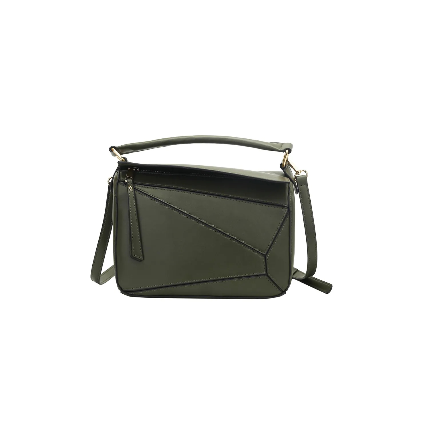 One Shoulder Geometric Portable Cross-Body Bag For Women 8