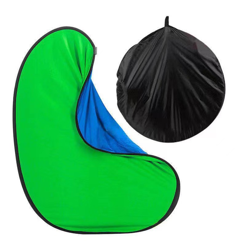39.4 * 59.1" Double Sided Collapsible Green Screen with Carrying Bag 7
