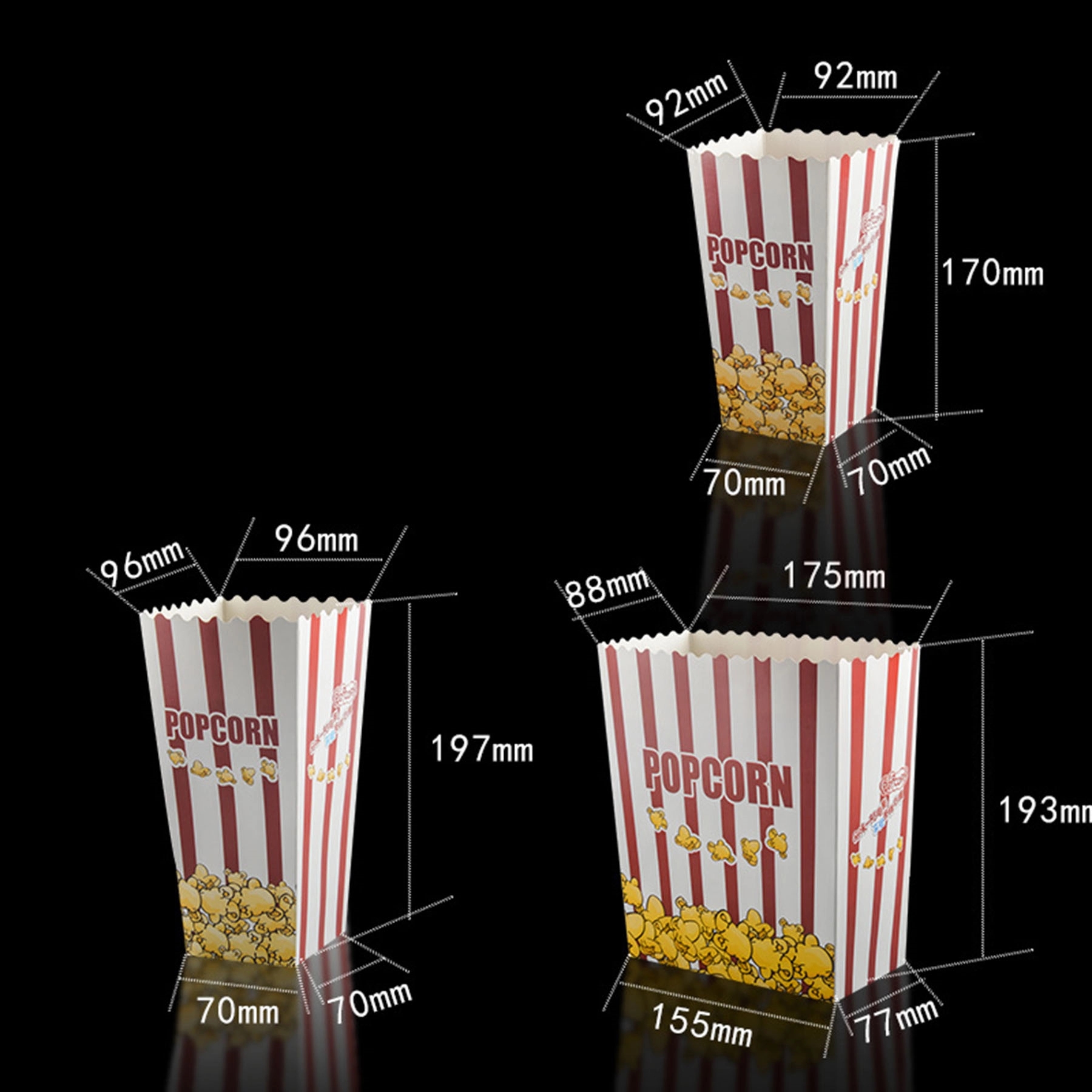 Paper Popcorn Bucket 2