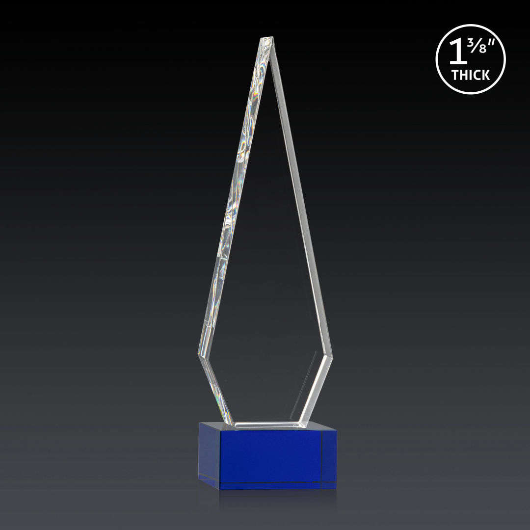 Springfield 3D Award on Hancock Base - Blue 17