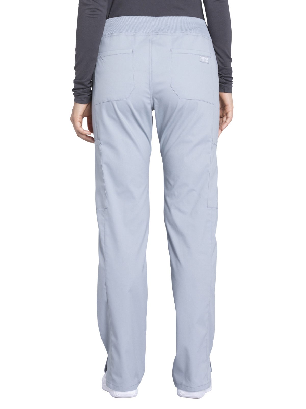 Cherokee - Workwear Professionals - Mid Rise Straight Leg Pull-on Cargo Pant 37