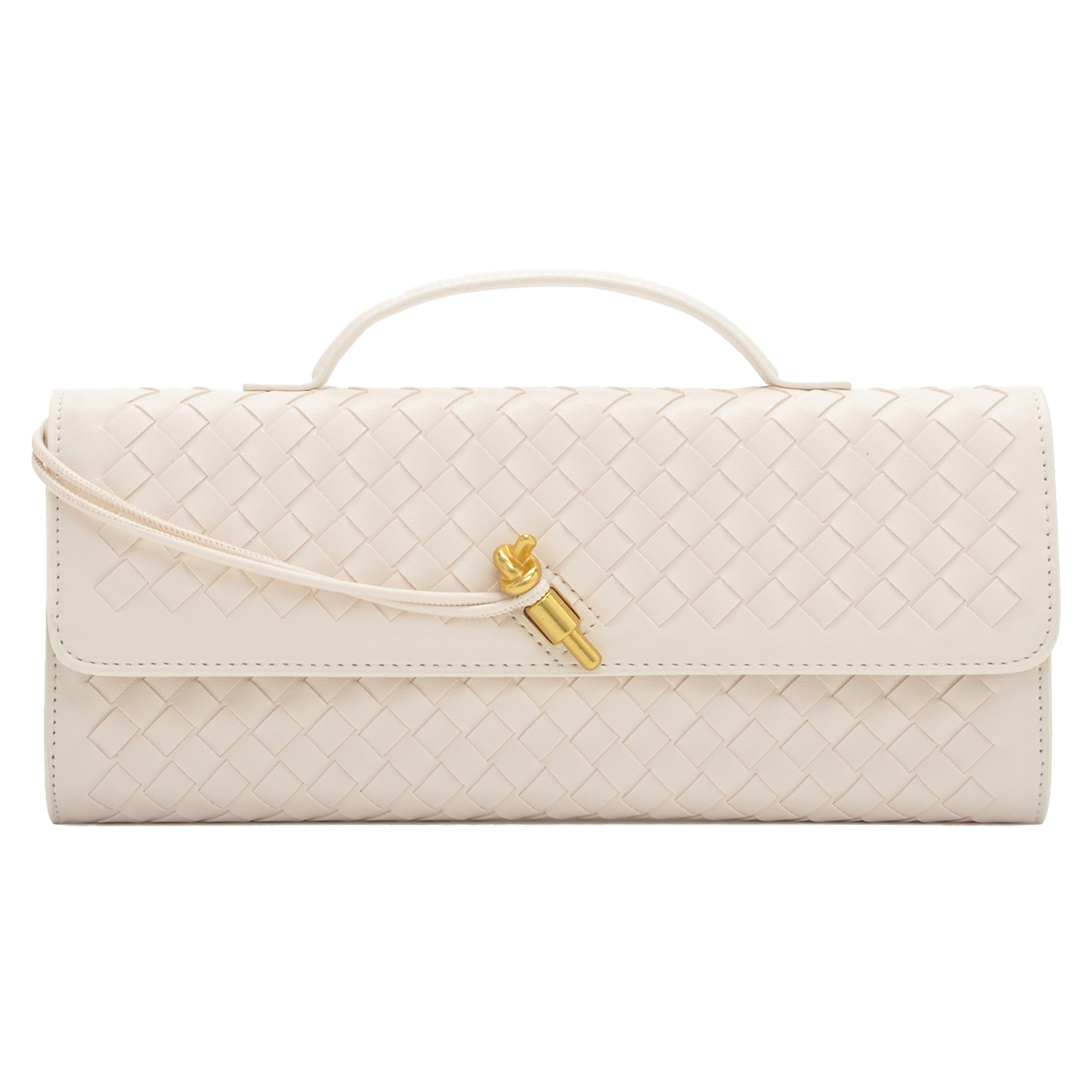 Pu Fashion Woven Hand-Held Diagonal Cross Bag 15