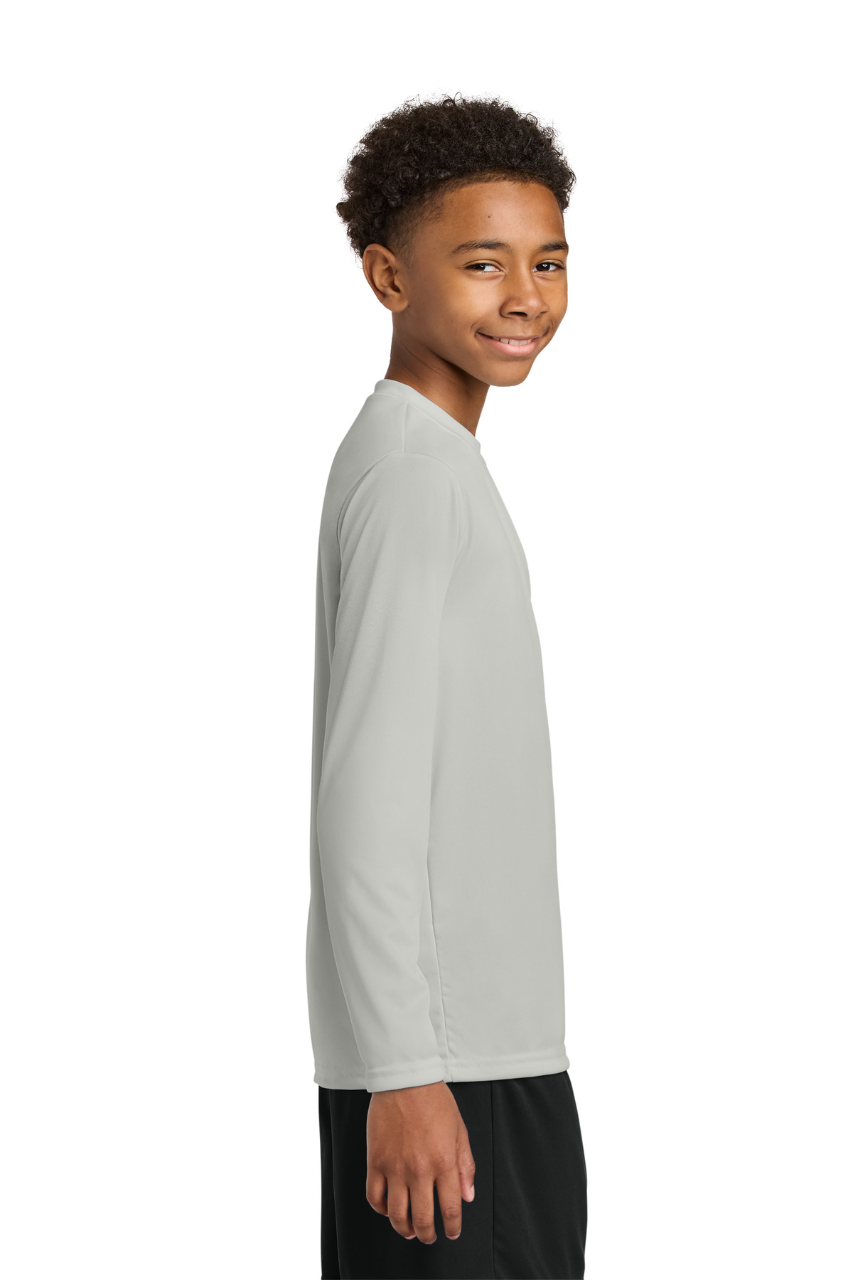 A4 Youth Cooling Performance Long Sleeve Tee A4NB3165 35