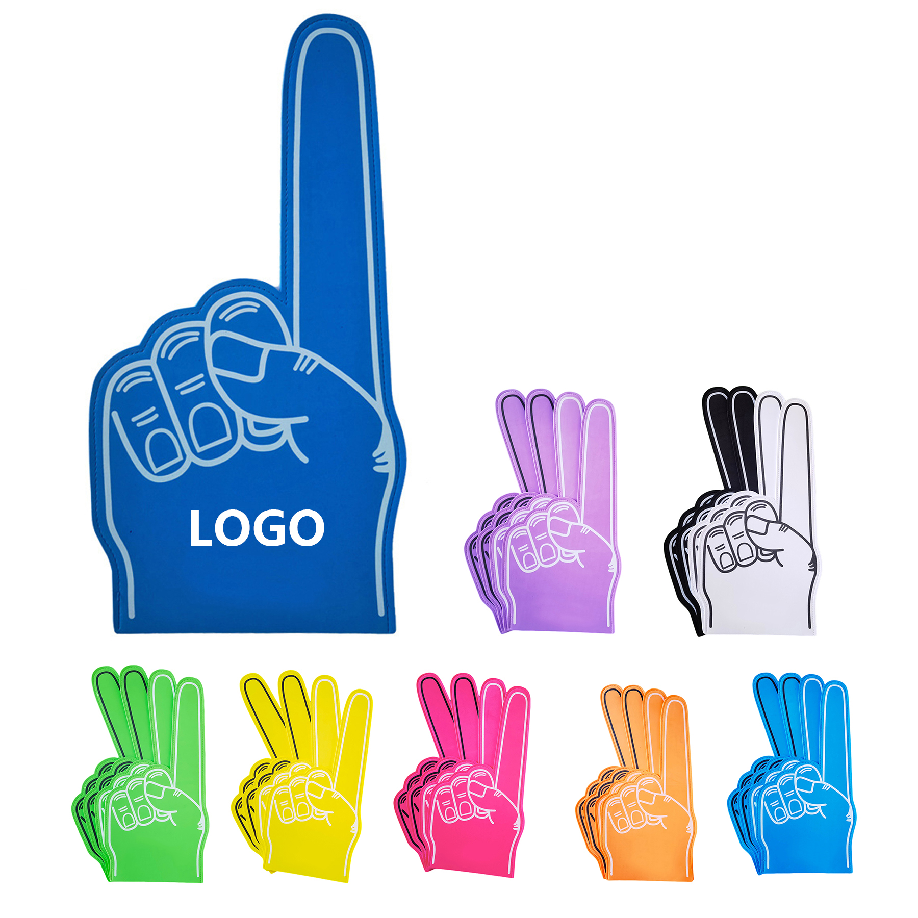 Customized EVA Cheering Gloves 1