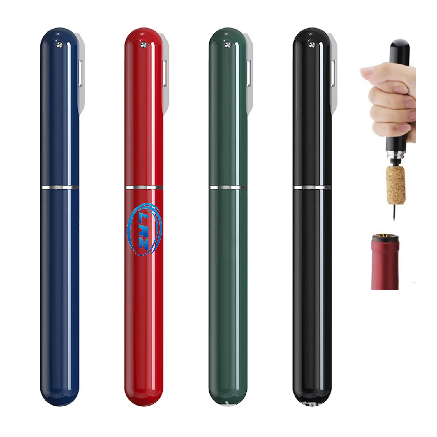 Portable 2 in1 Enhanced Air Pump Bar Accessories Wine Opener 3