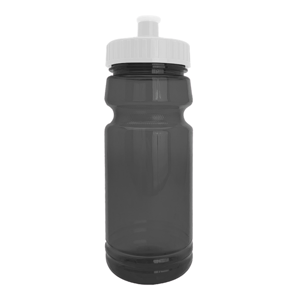 Cycle 24oz Recycled Transparent Bike Bottle w/Push-Pull Lid 53