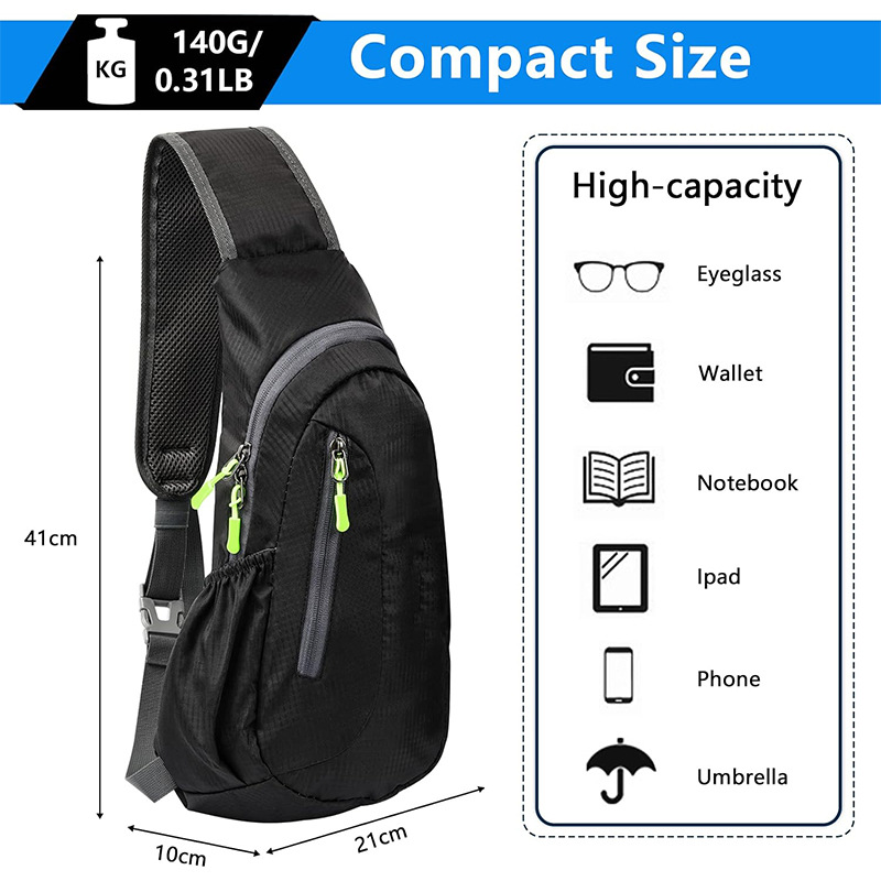 Crossbody Sling Backpack 1