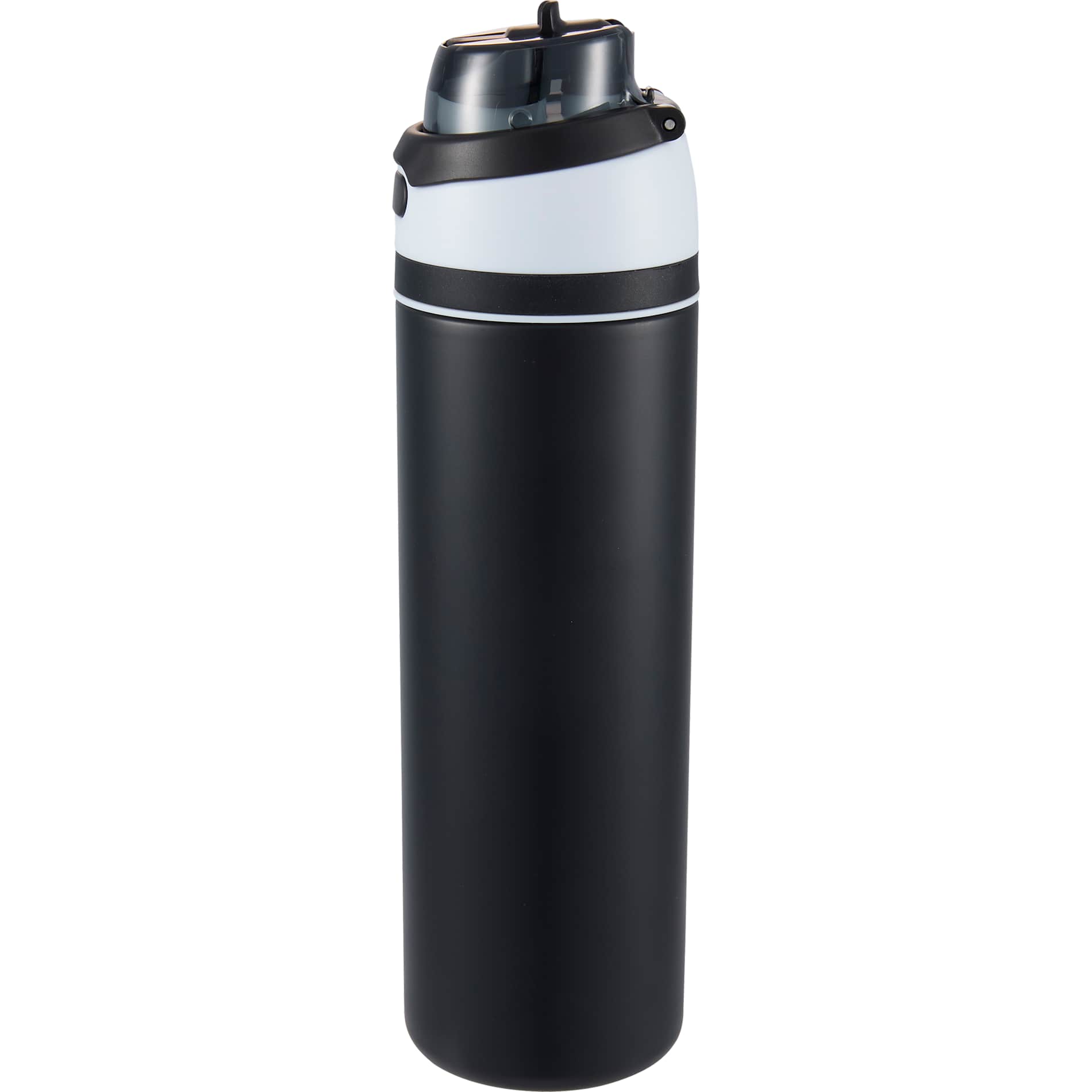 Elvin 28oz Recycled Stainless Flip Straw Bottle, custom water bottle with logo imprint 105