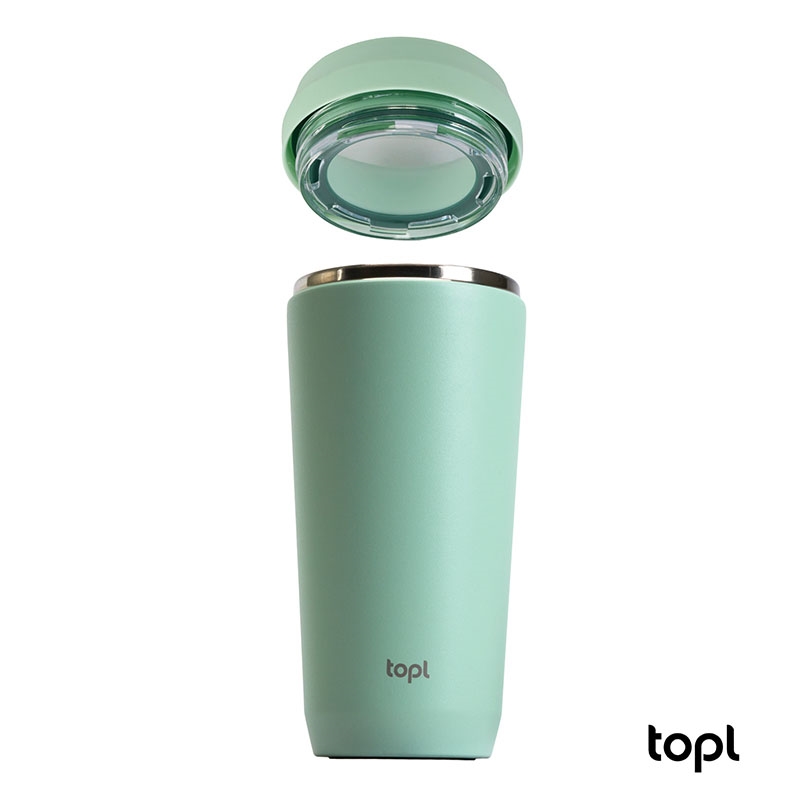 TOPL® 16 oz. Double Wall, Recycled Stainless Steel 360° Tumbler 104