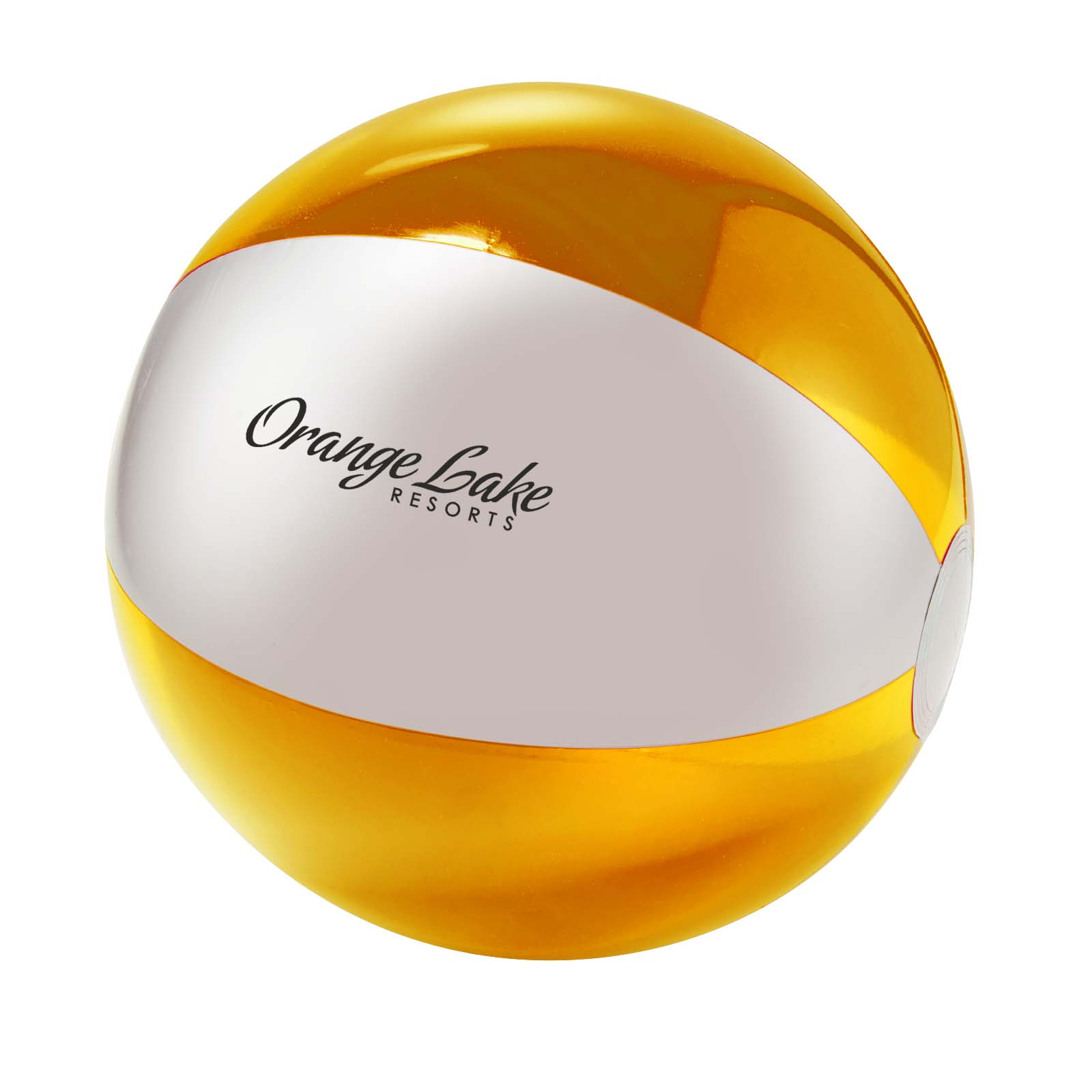 Translucent 16" Two Tone Beach Ball 9